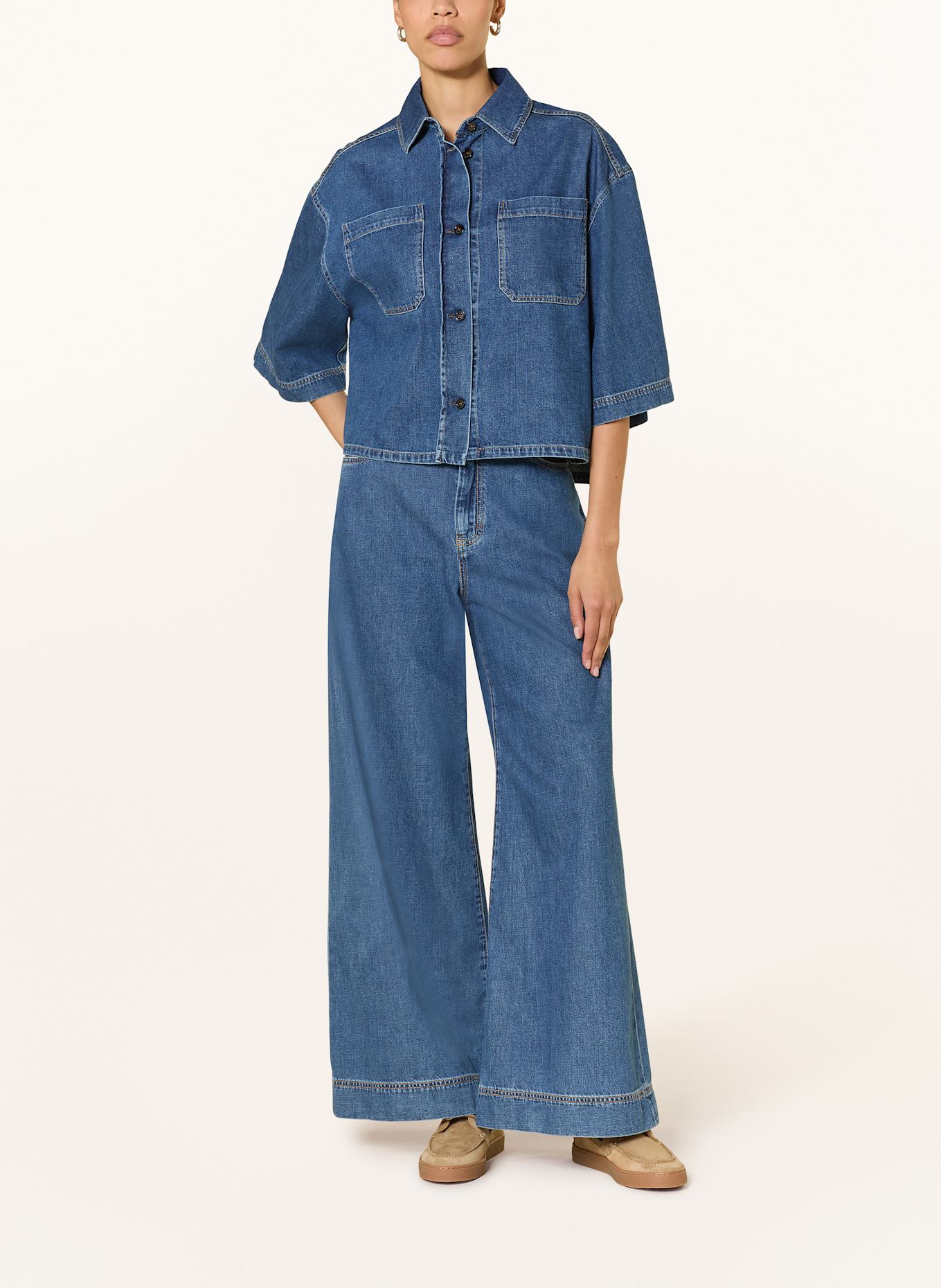 WEEKEND Max Mara Flared Jeans VEGA: 002 NAVY