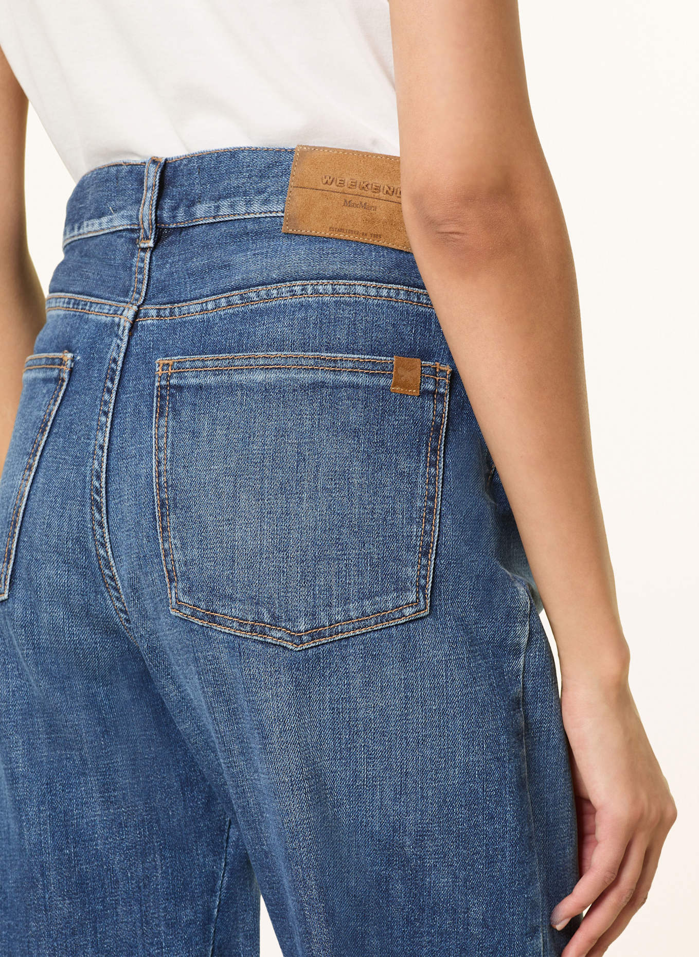 WEEKEND MAX MARA [カプリーレ]5pocket authentic denim CAPRILE 5-pocket authentic denim jeans, navy | 