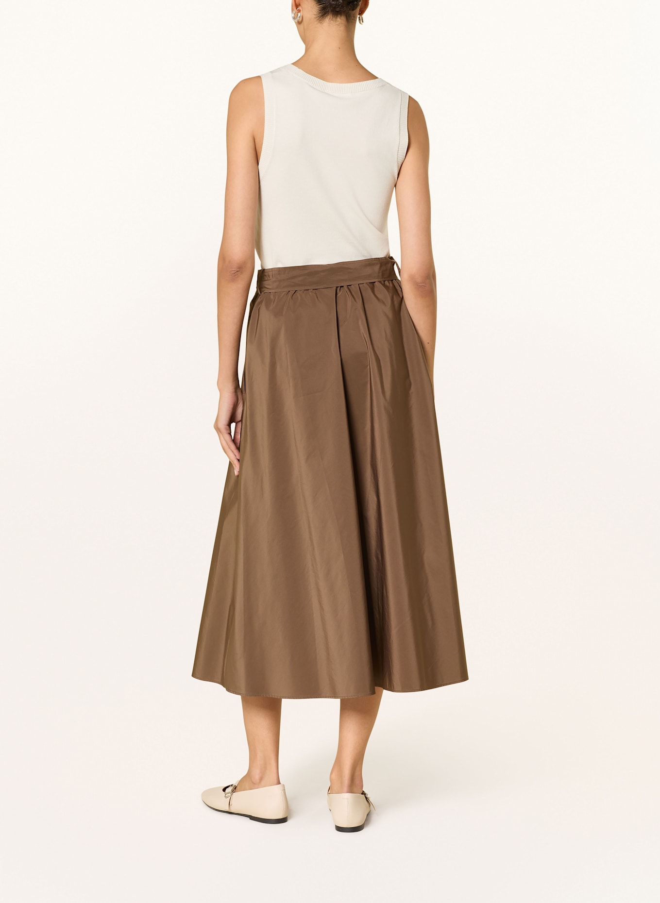 スカート WEEKEND MAX MARA Woman Skirt Brown 2515101032600 011 WEEKEND Max Mara Skirt ZARDA in brown