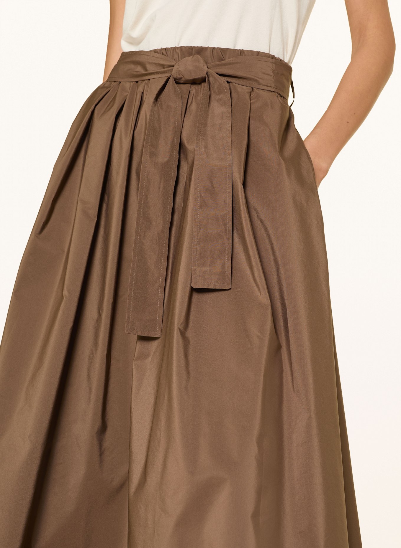 WEEKEND Max Mara Rock ZARDA: BRAUN