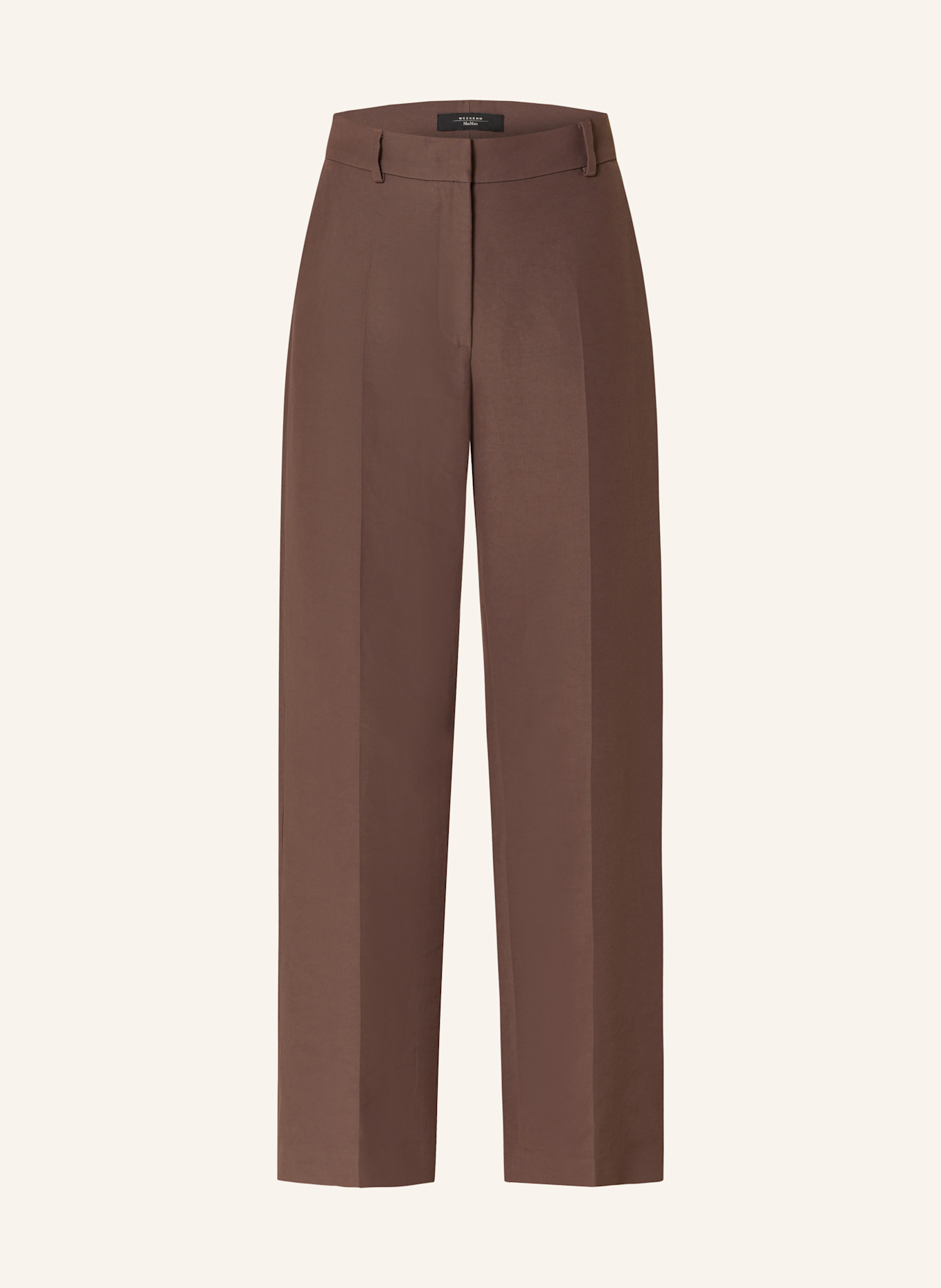 WEEKEND Max Mara Marlenehose Ballo: DUNKELBRAUN