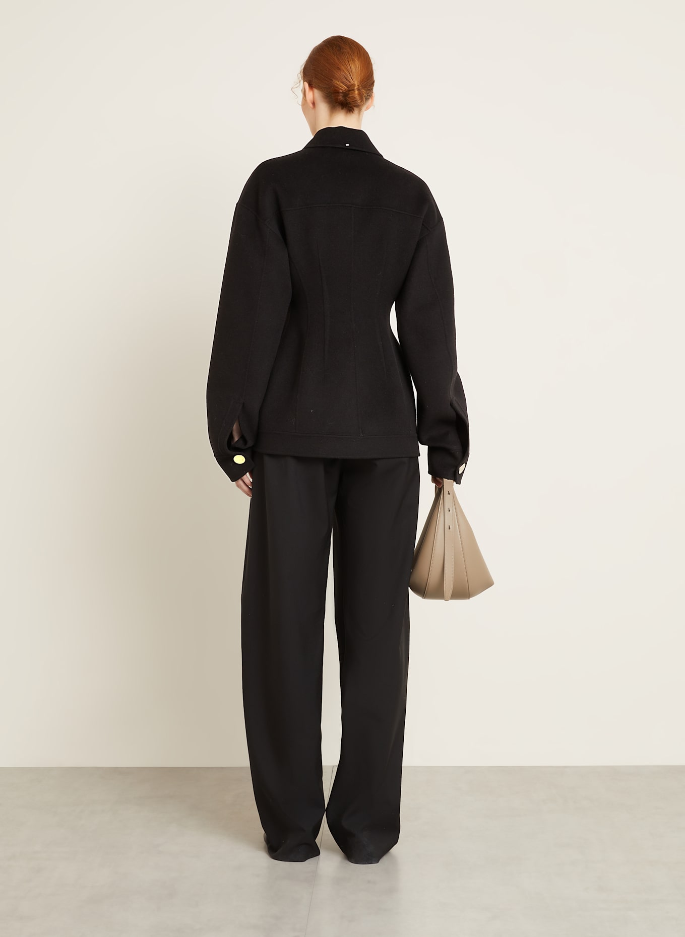 SPORTMAX Veste EGEO: NOIR