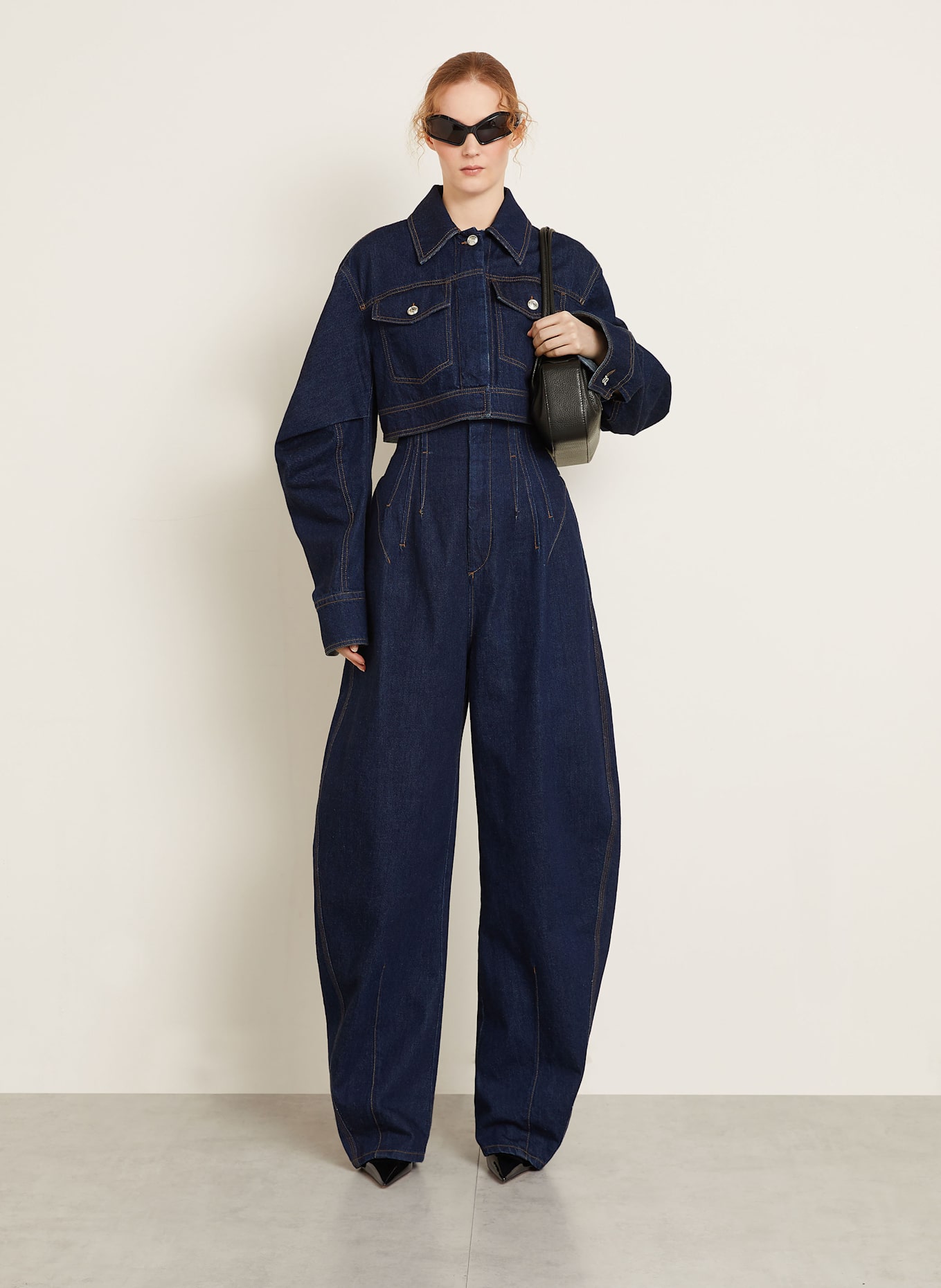 SPORTMAX Jeans RIGA: 001 MIDNIGHTBLUE