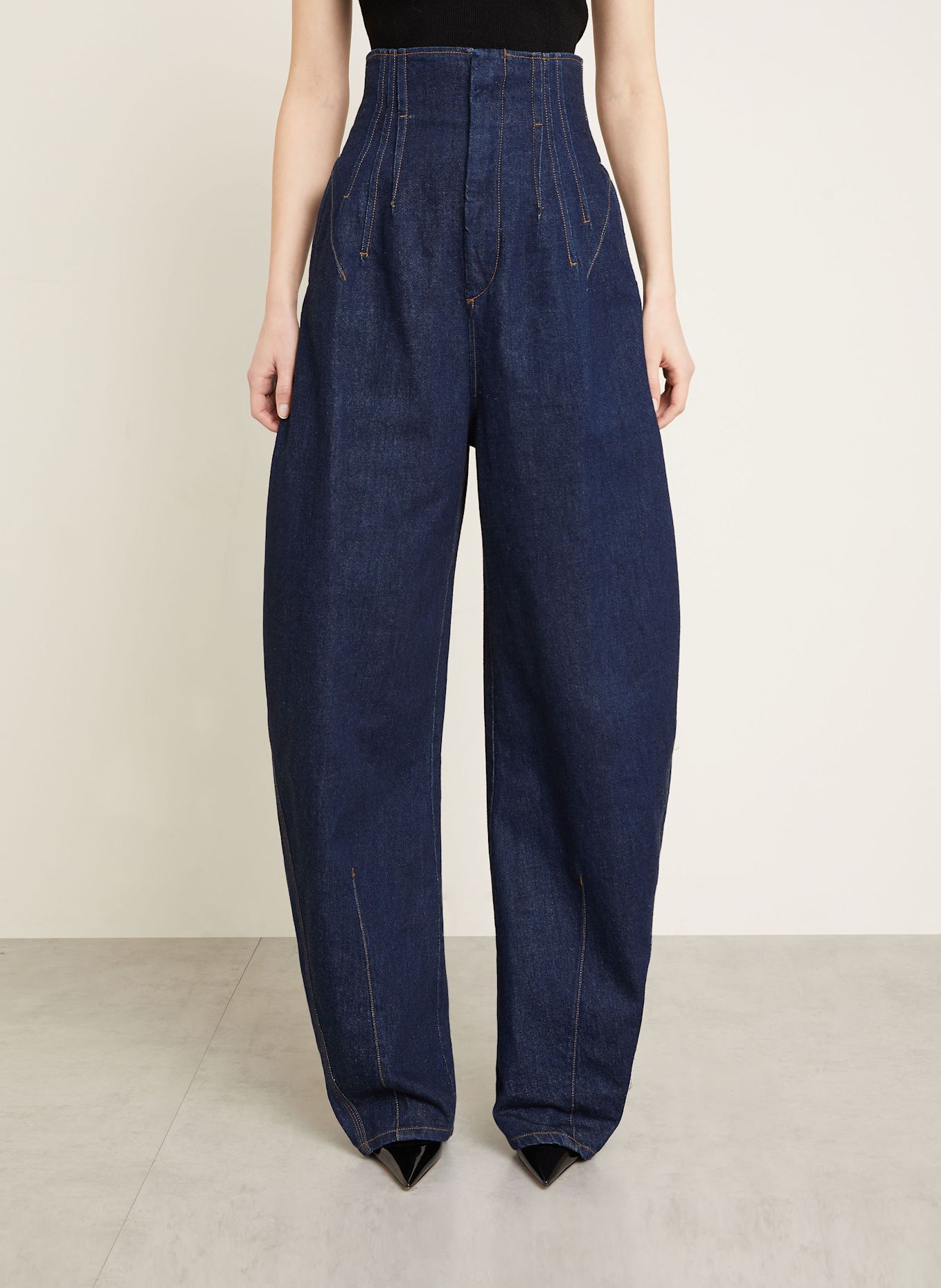 SPORTMAX Jeans RIGA: 001 MIDNIGHTBLUE