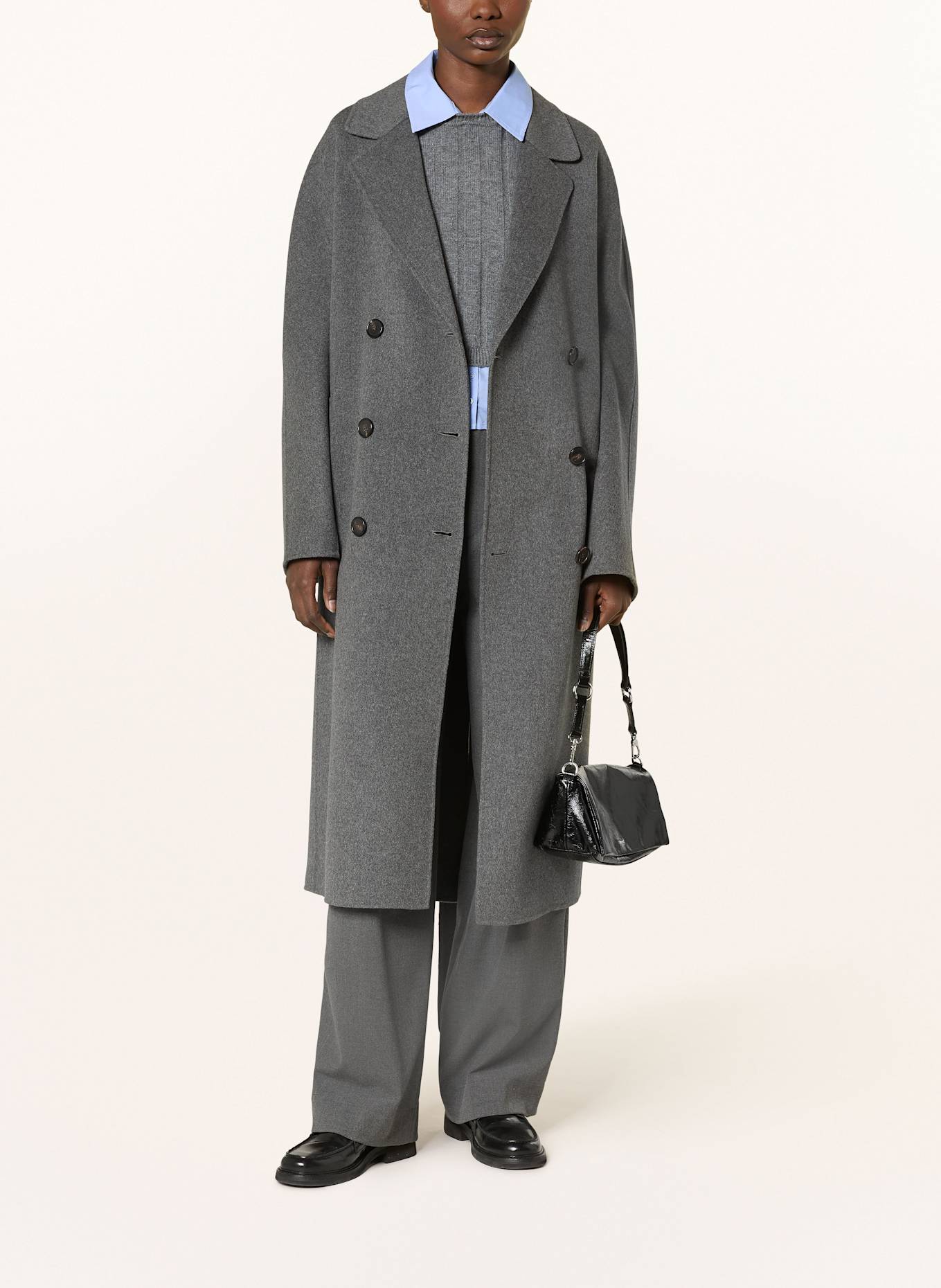 S Max Mara Caban coat PAUL in dark gray S Max Mara Caban coat PAUL in dark gray