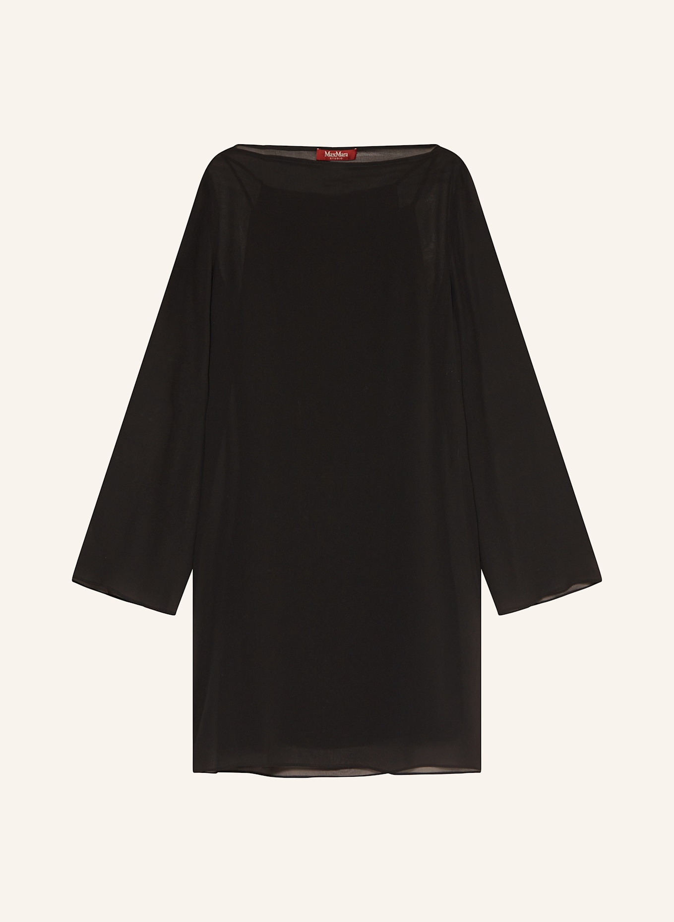 Max Mara STUDIO Seidenkleid PAGGI: SCHWARZ