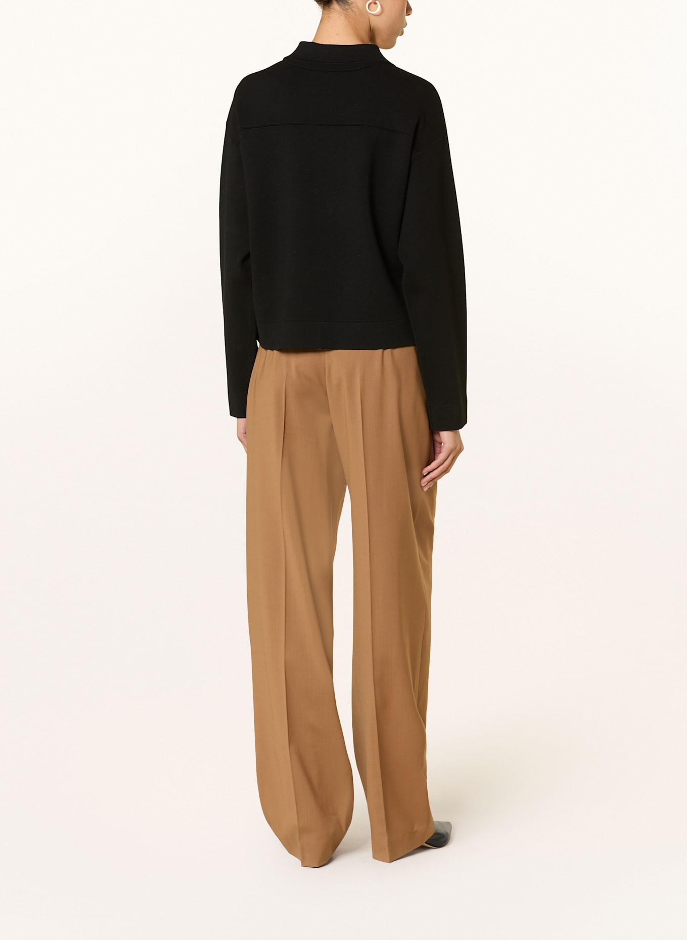 Max Mara STUDIO Strickjacke ZUM: SCHWARZ