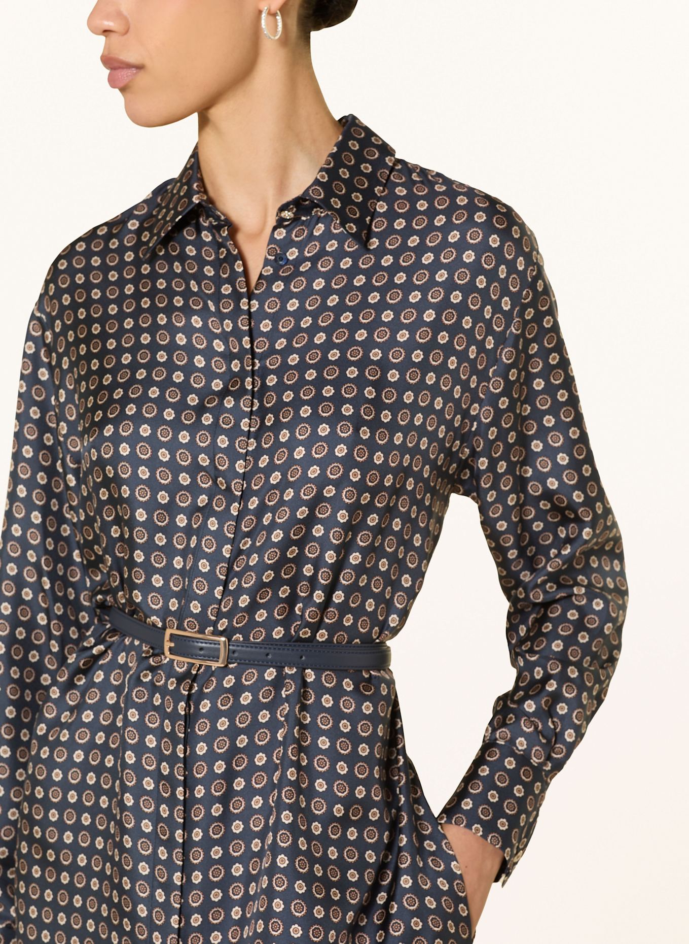 直営♪Max Mara Studio シルク プリント シャツ ドレス MISTER 6226105106003-a-mister.jpg