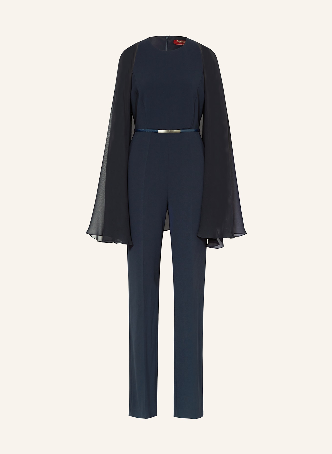 Max Mara STUDIO Jumpsuit VERTICE: DUNKELBLAU