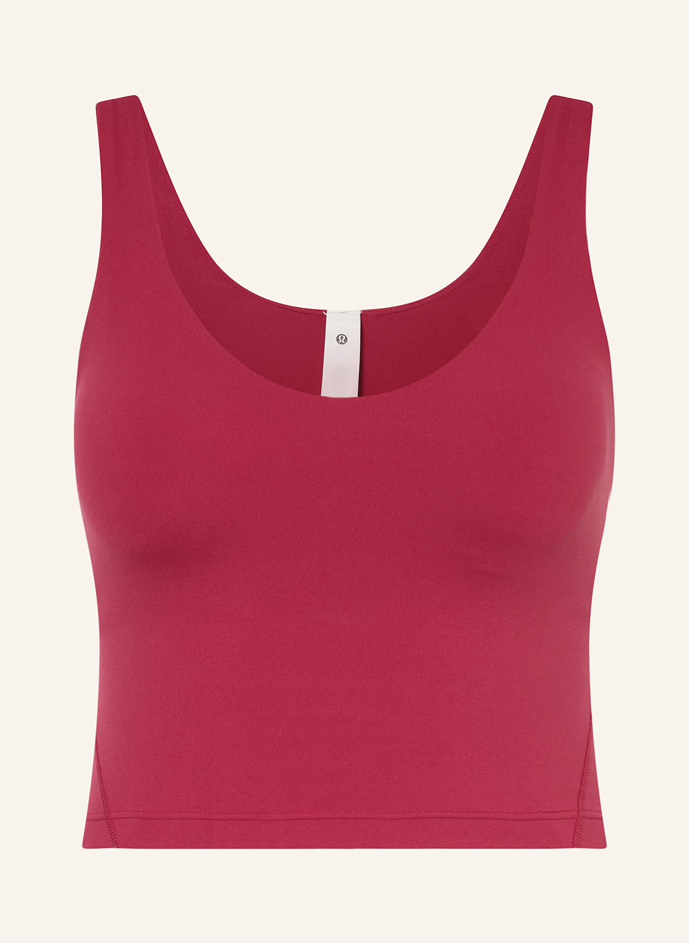 lululemon Cropped-Top ALIGN™: DUNKELROT