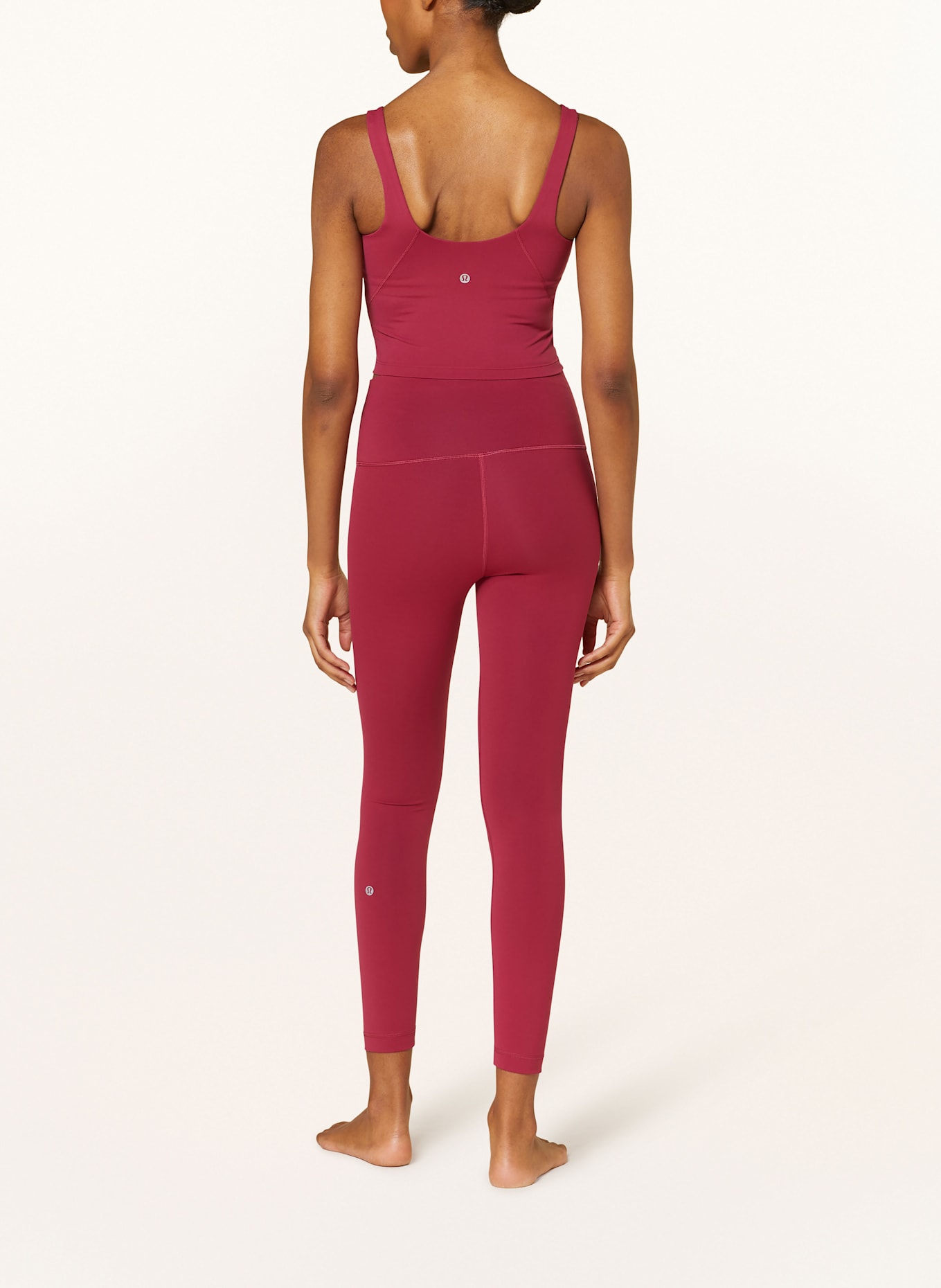 lululemon Cropped-Top ALIGN™: DUNKELROT