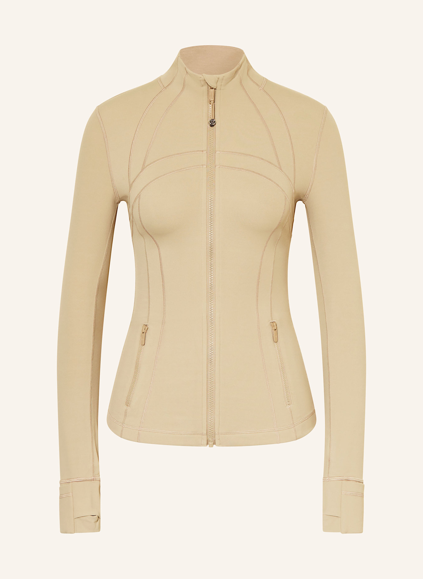 lululemon DEFINE NULU™ training jacket in light brown