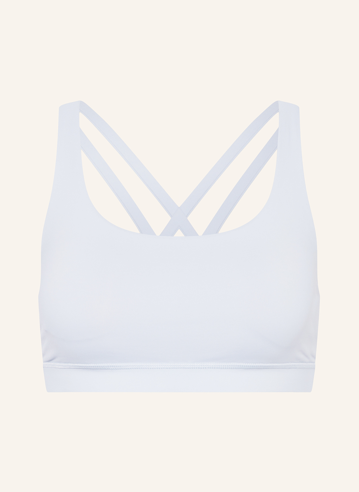 lululemon ENERGY sports bra: LIGHT BLUE