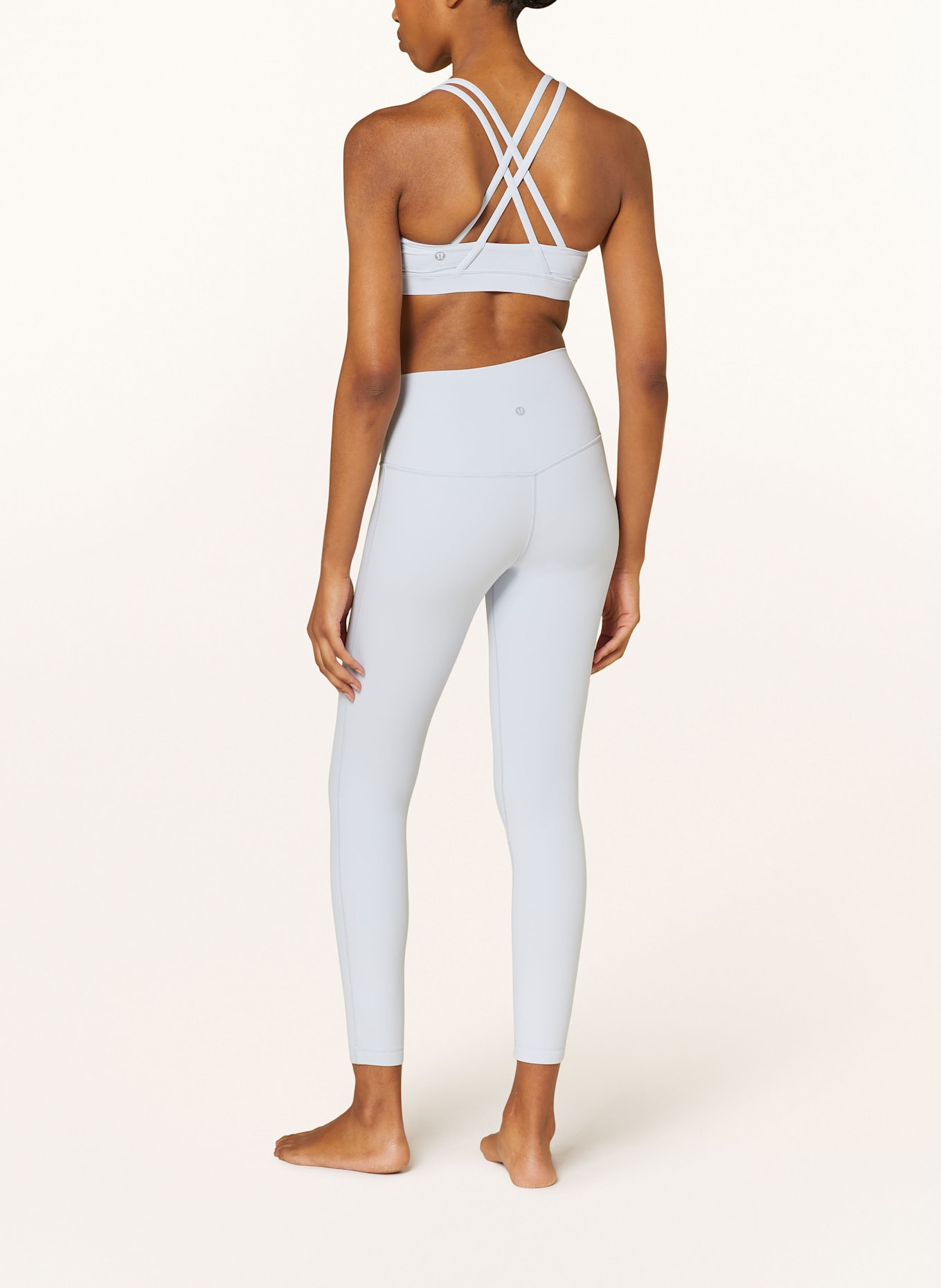 lululemon ENERGY sports bra: LIGHT BLUE