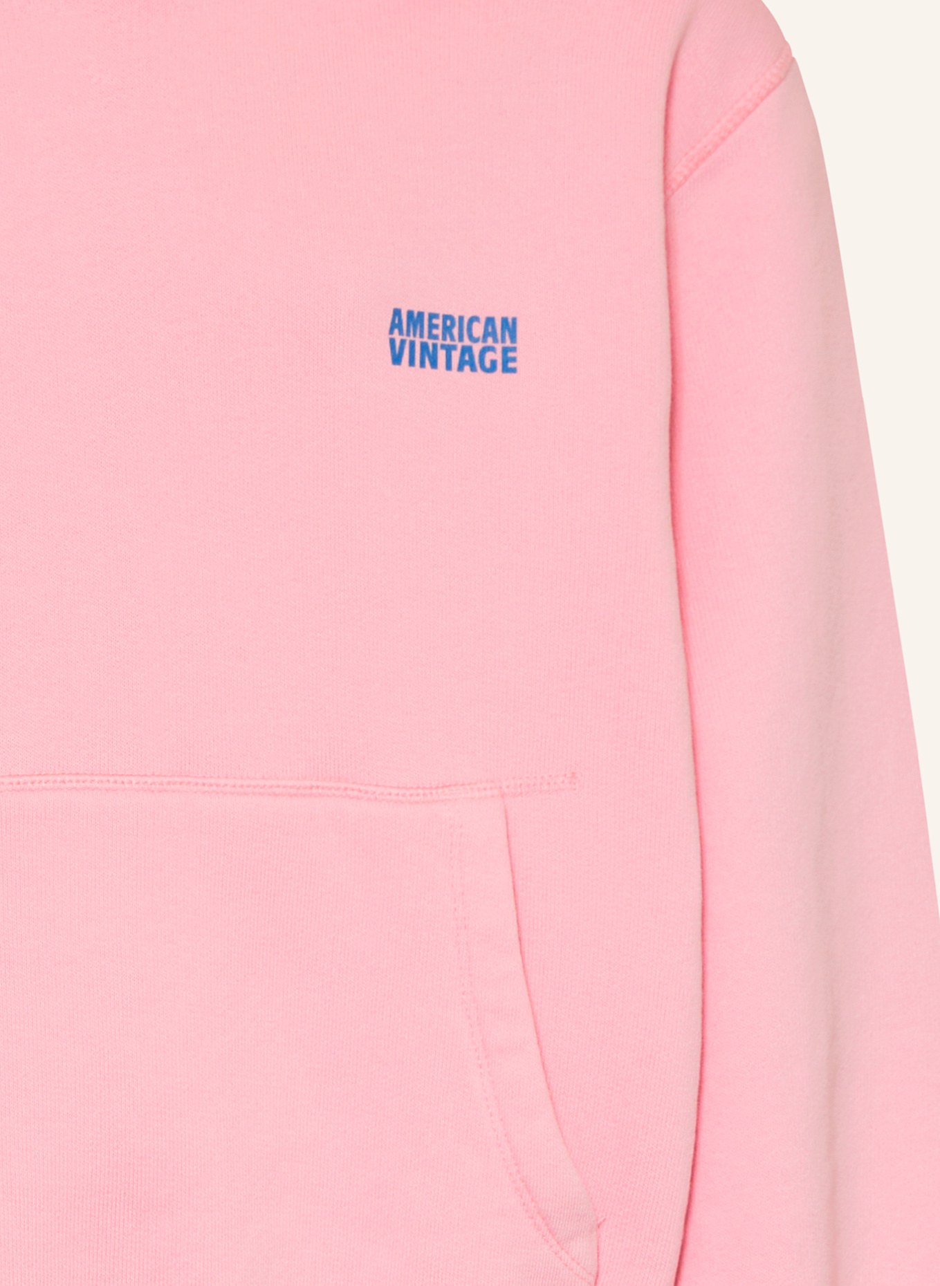 American Vintage Hoodie IZUBIRD: PINK