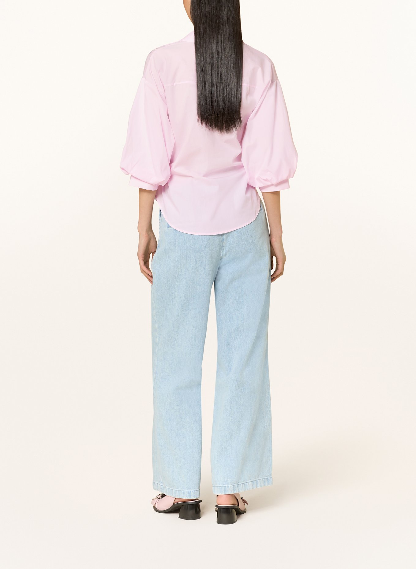 Rich & Royal Wrap blouse: PINK