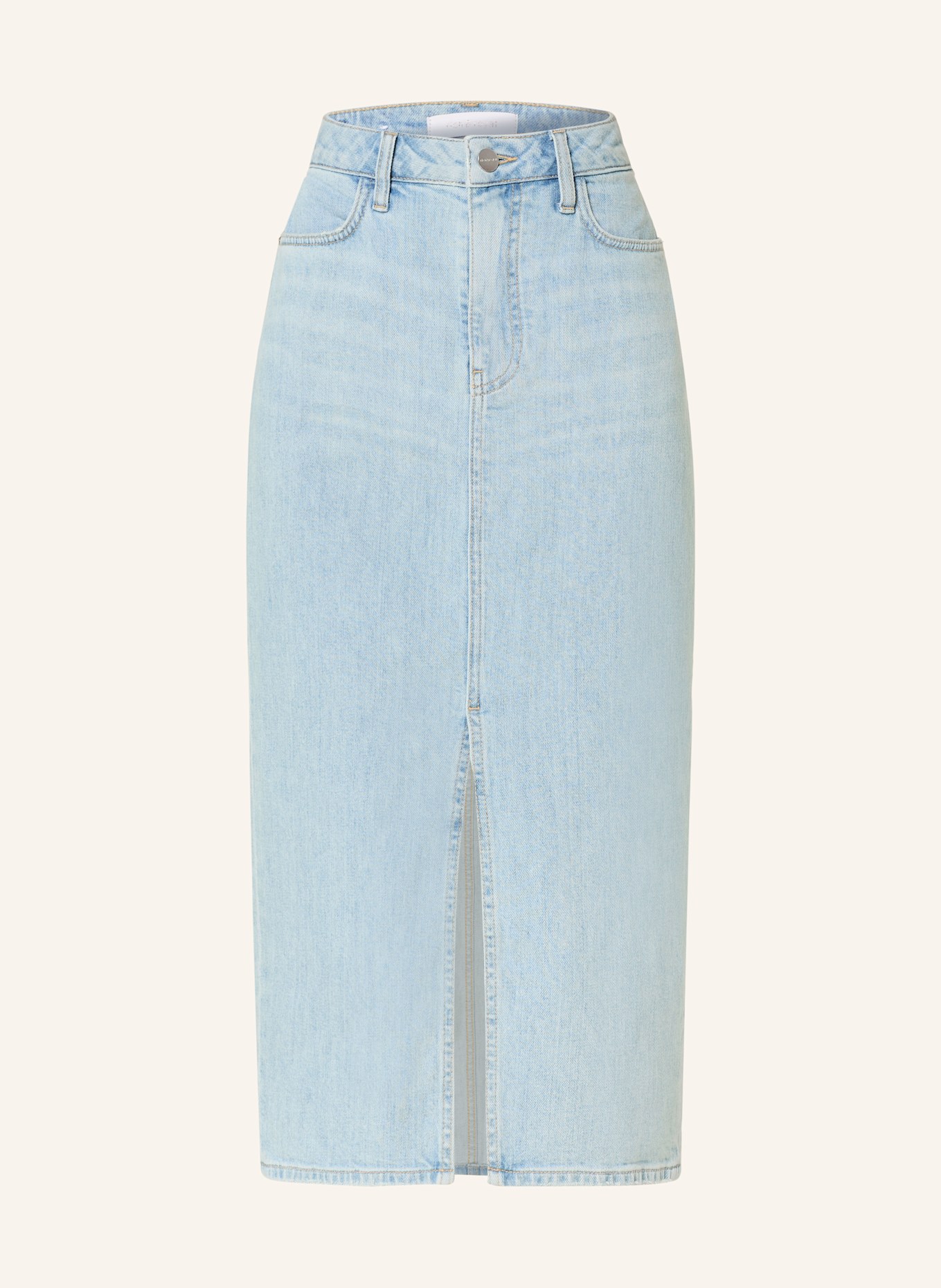 Rich & Royal Denim skirt: 700 DENIM BLUE