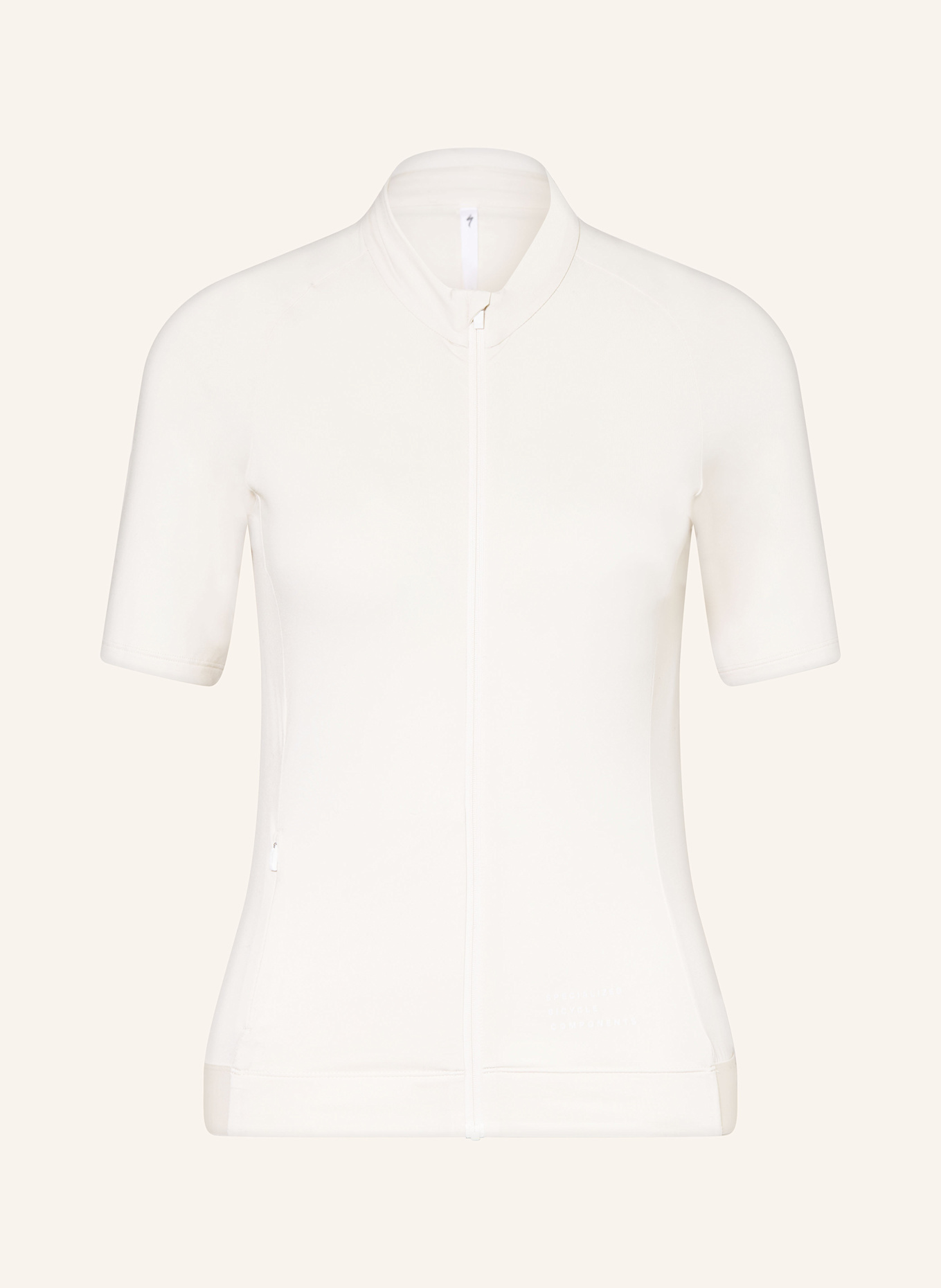 SPECIALIZED Cycling jersey FOUNDATION JERSEY: ECRU