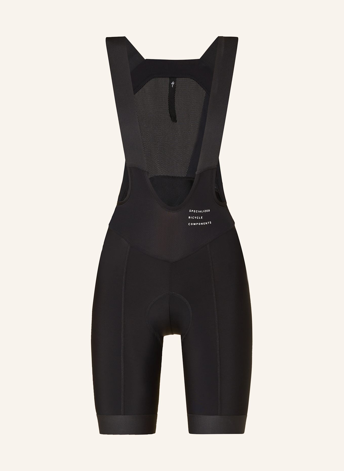 SPECIALIZED Radhose mit Trägern und gepolstertem Einsatz: SCHWARZ