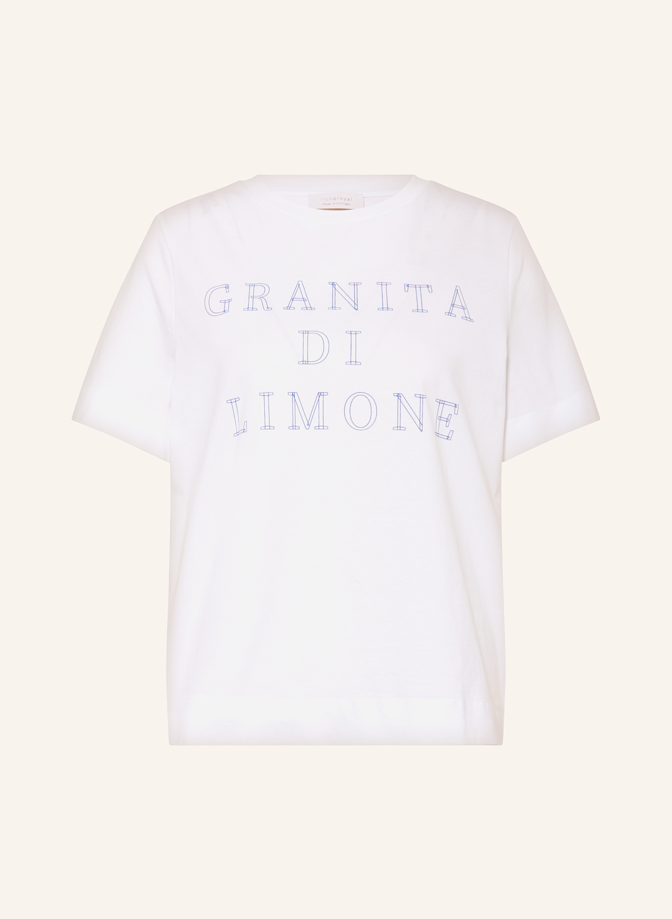 Rich & Royal Tričko: BÍLÁ