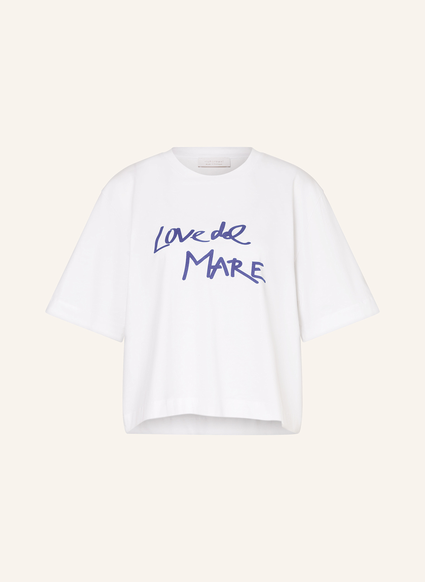 Rich & Royal T-Shirt: WEISS