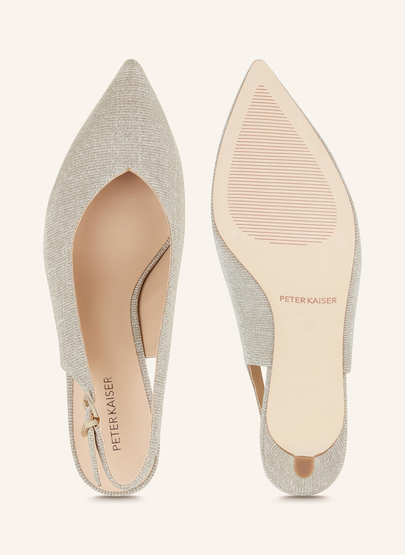 PETER KAISER Slingpumps IMOLA: GOLD