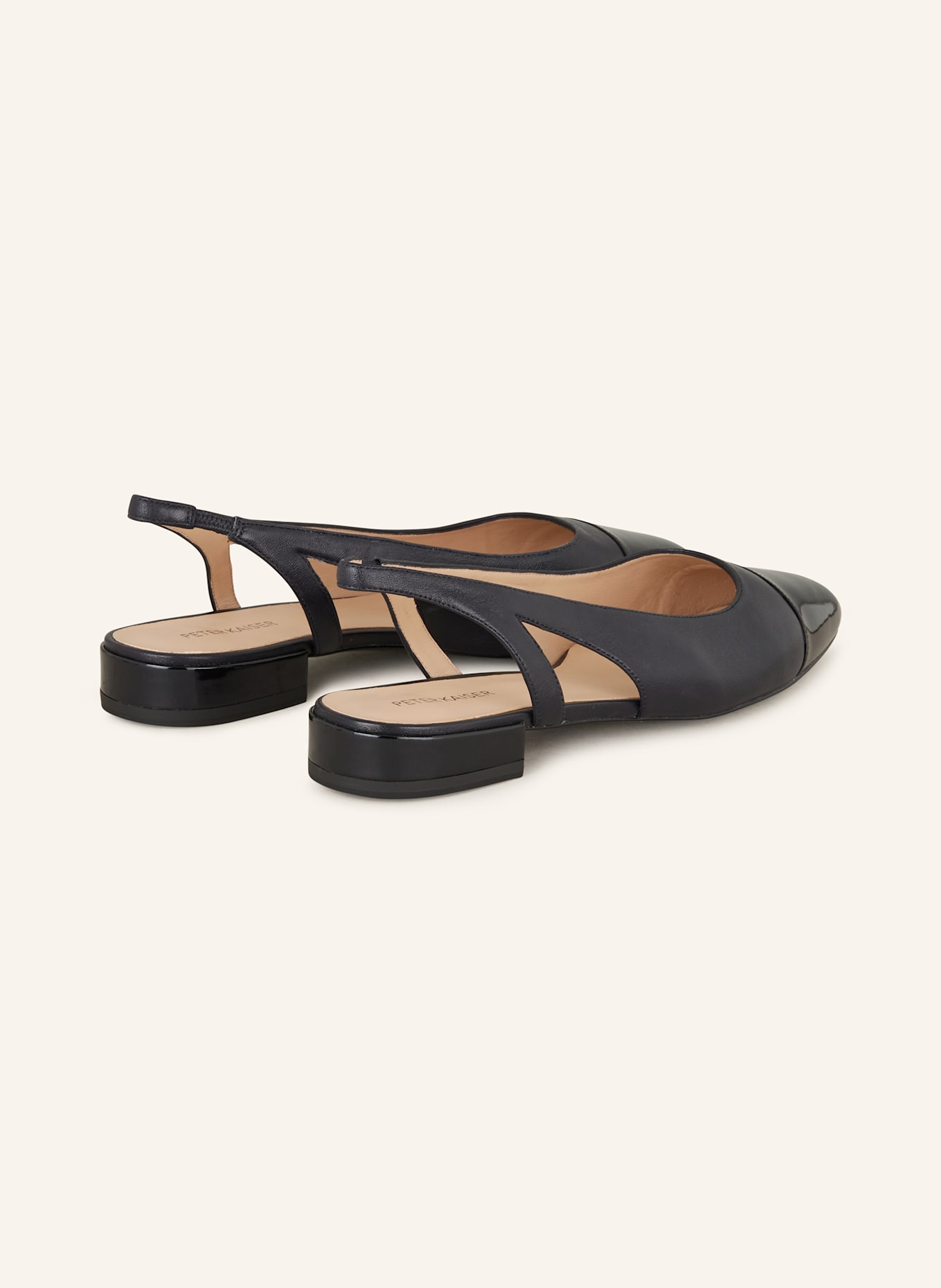 PETER KAISER Ballerines à lanières TORINO: BLEU FONCÉ