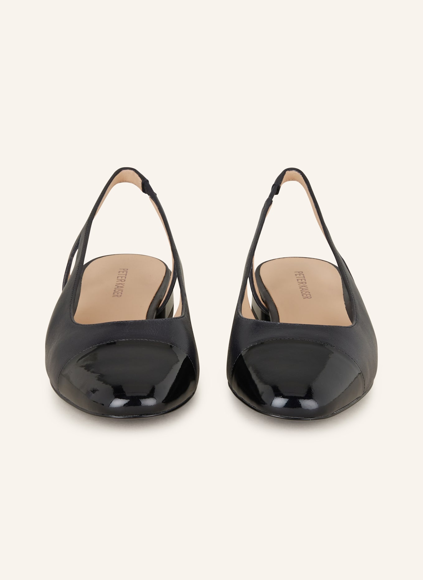 PETER KAISER Ballerines à lanières TORINO: BLEU FONCÉ