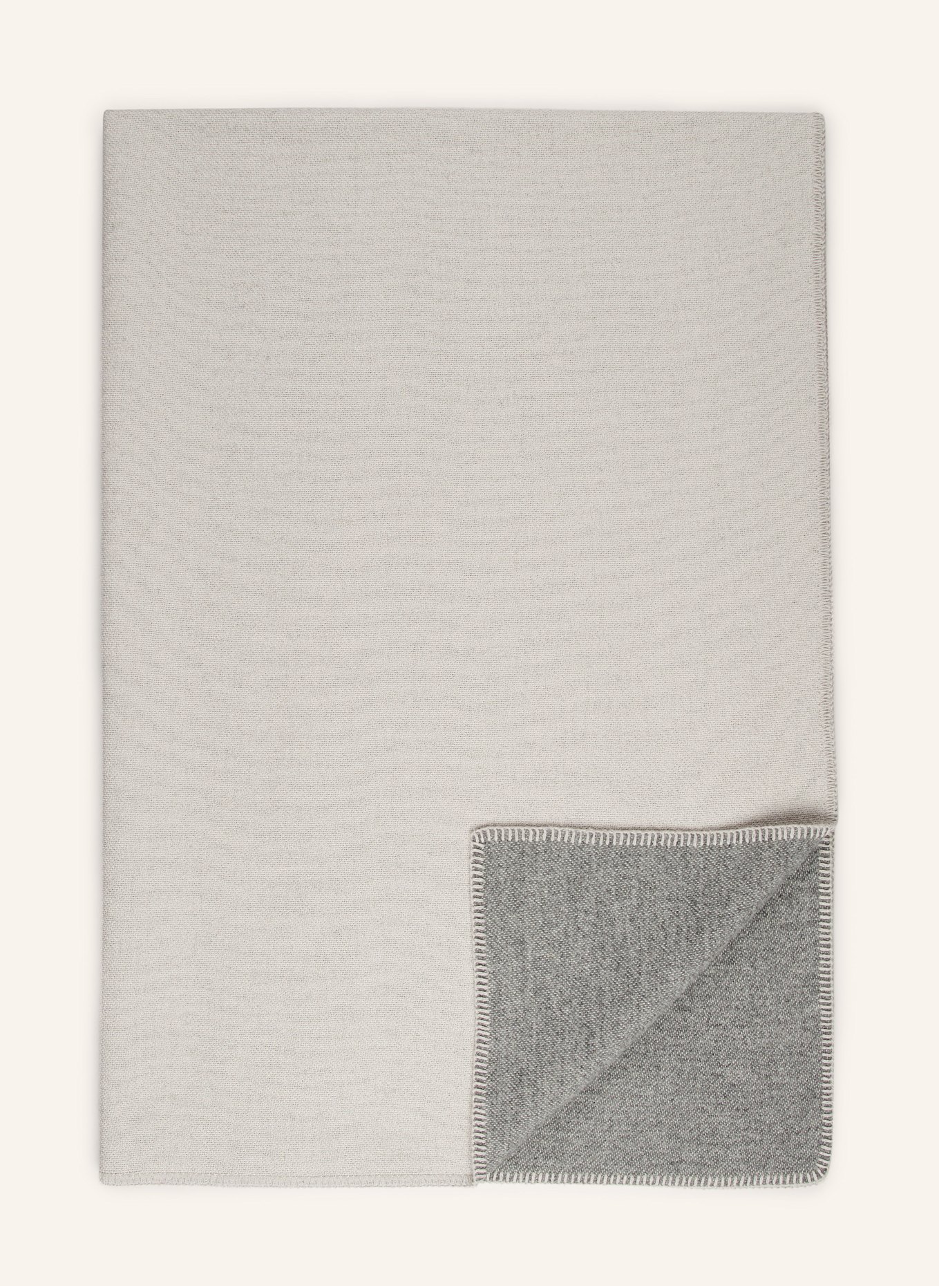 ESKIMO Narzuta na łóżko COTOLA: JASNOCZARY / SZARY