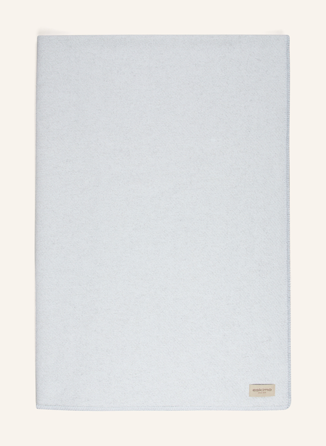ESKIMO Narzuta na łóżko COTOLA: JASNONIEBIESKI / SZARY
