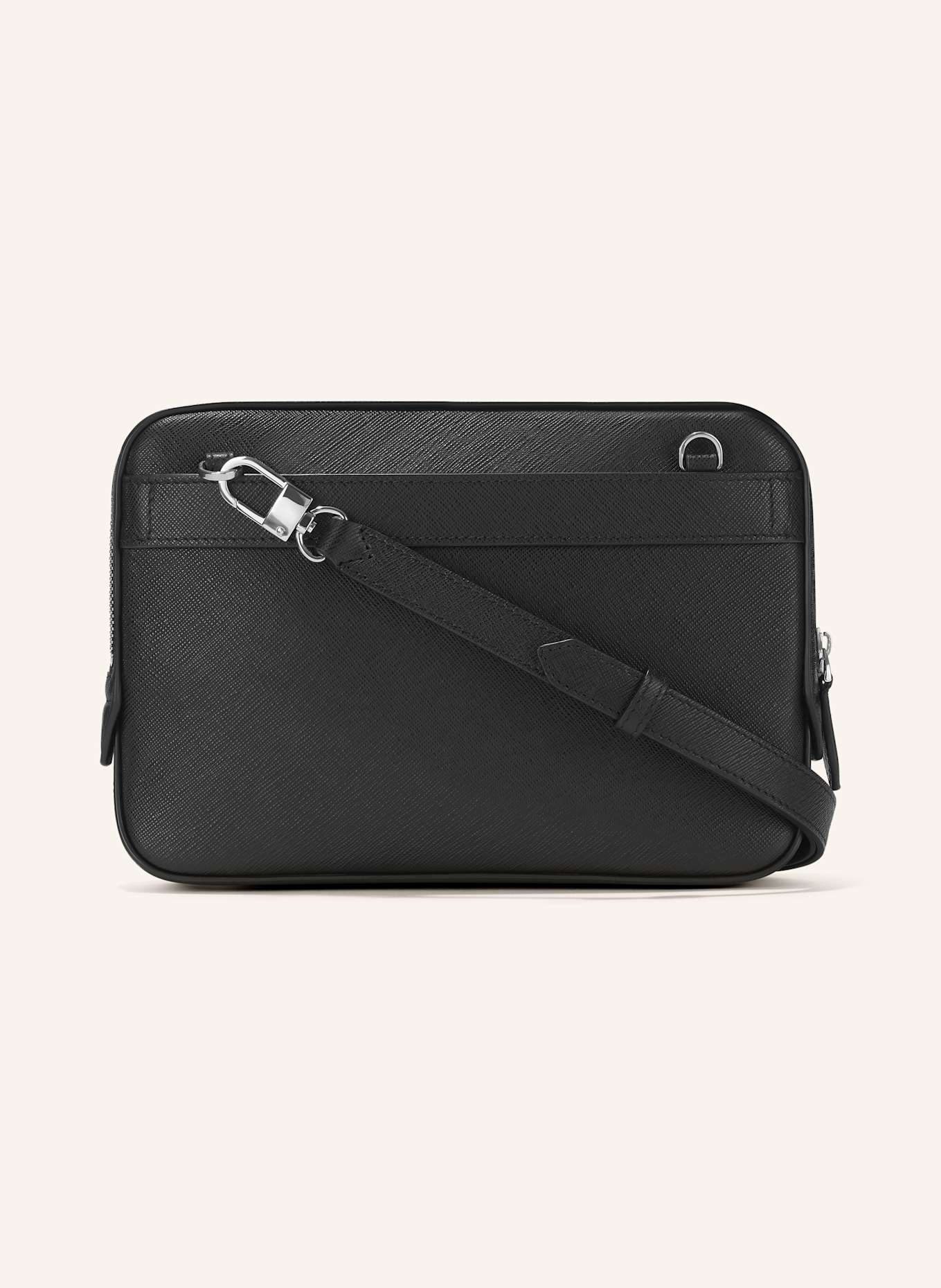 MONTBLANC Saffiano business bag SARTORIAL MINI: BLACK