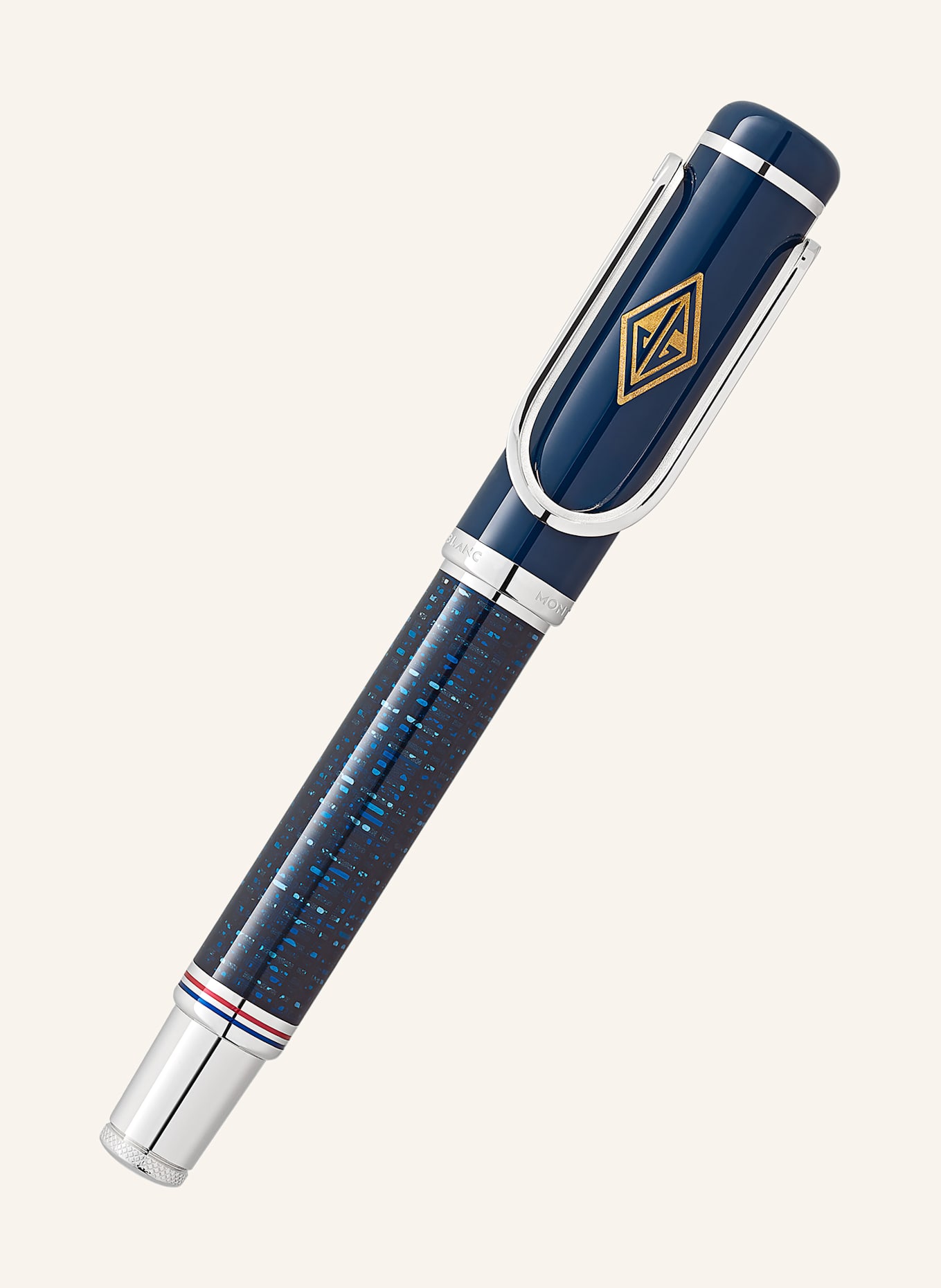 MONTBLANC Rollerball GREAT CHARACTERS HOMMAGE À THE GREAT GATSBY: BLAU / SCHWARZ / SILBER