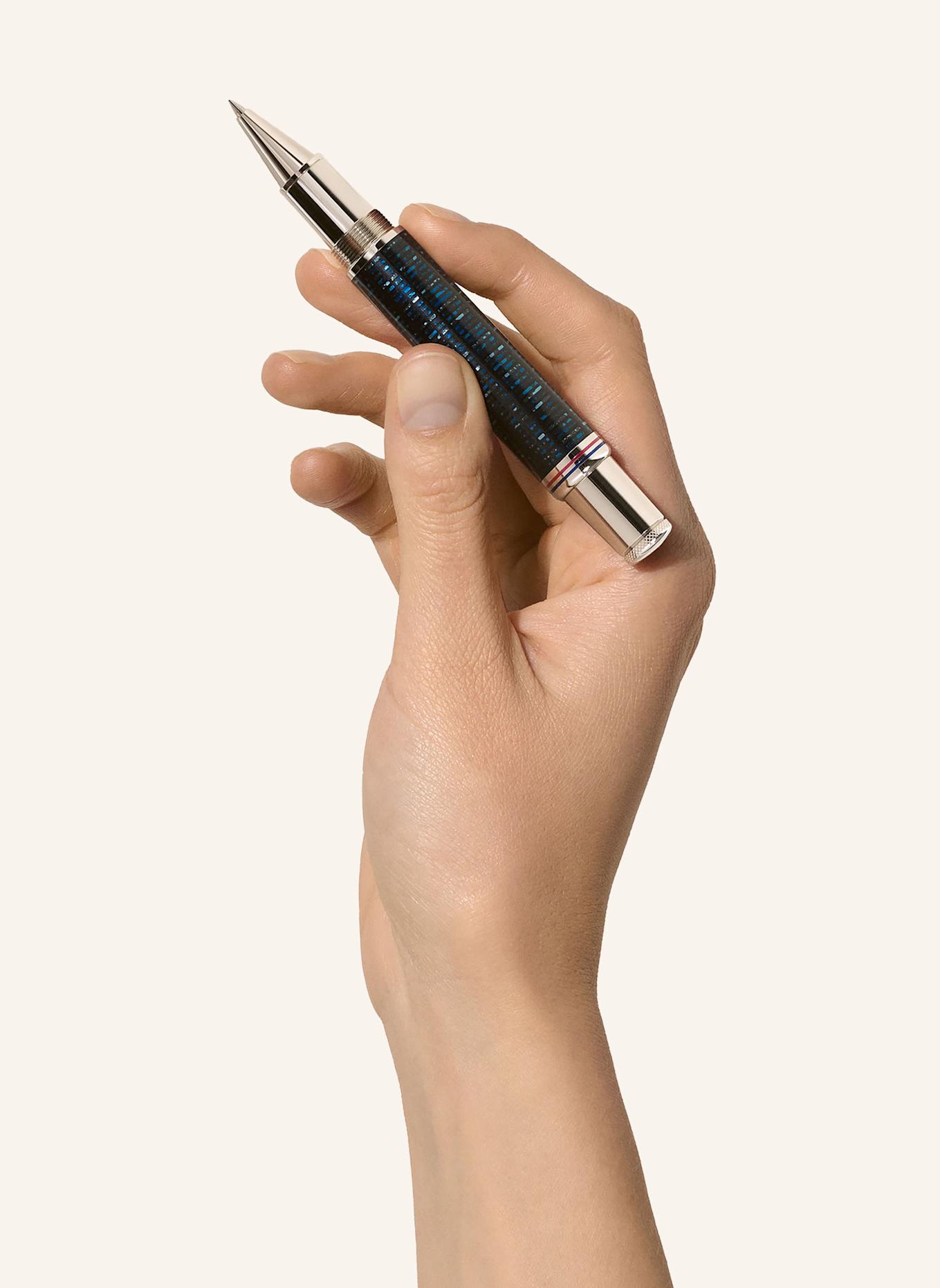 MONTBLANC Rollerball GREAT CHARACTERS HOMMAGE À THE GREAT GATSBY: BLAU / SCHWARZ / SILBER