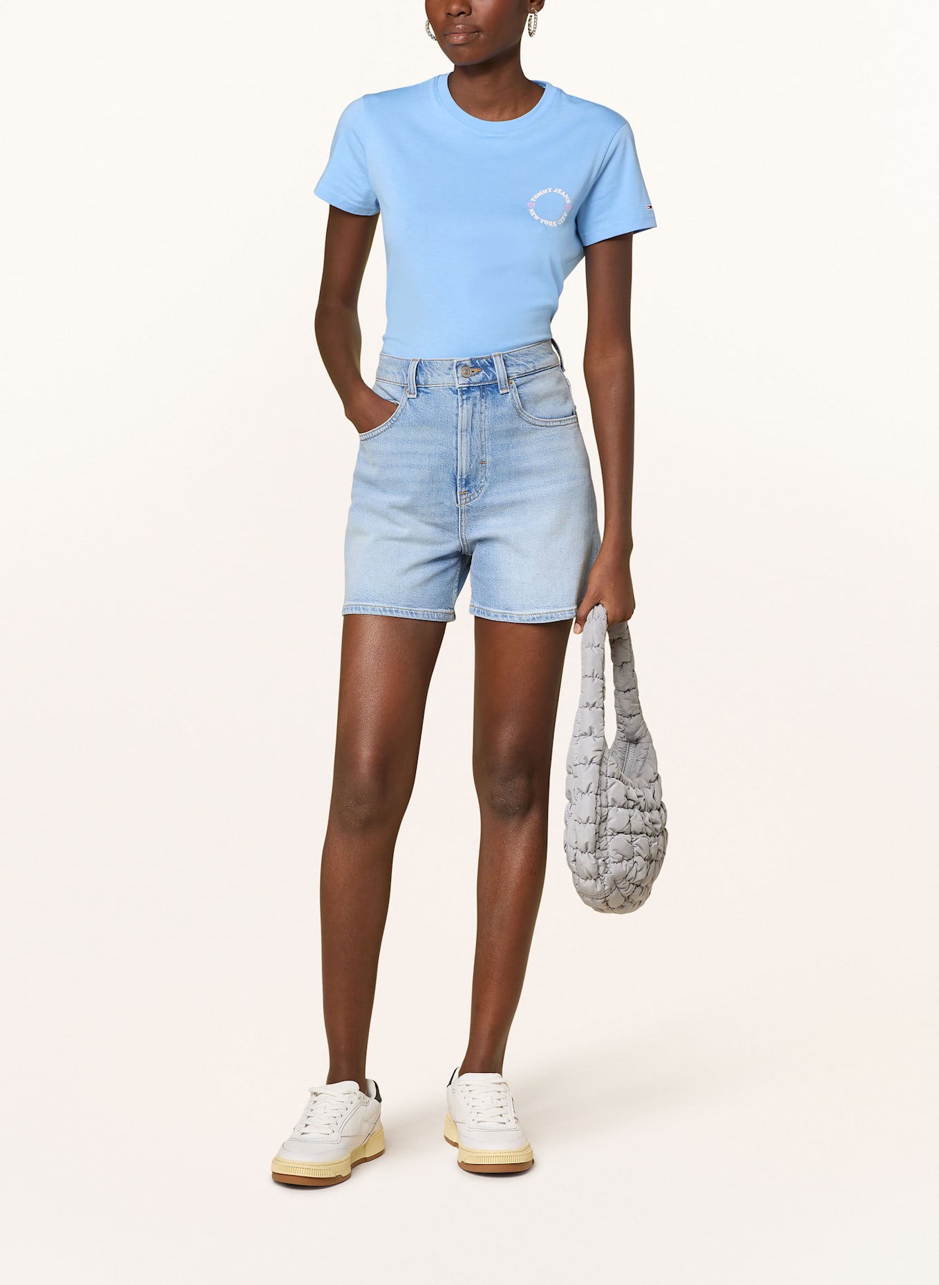 TOMMY JEANS T-Shirt: HELLBLAU