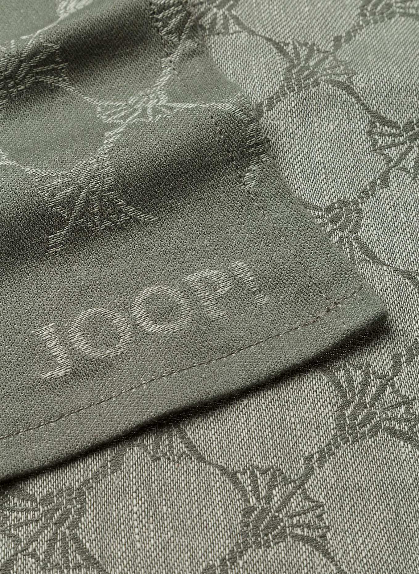 JOOP! Geschirrtuch mit Leinen: OLIV