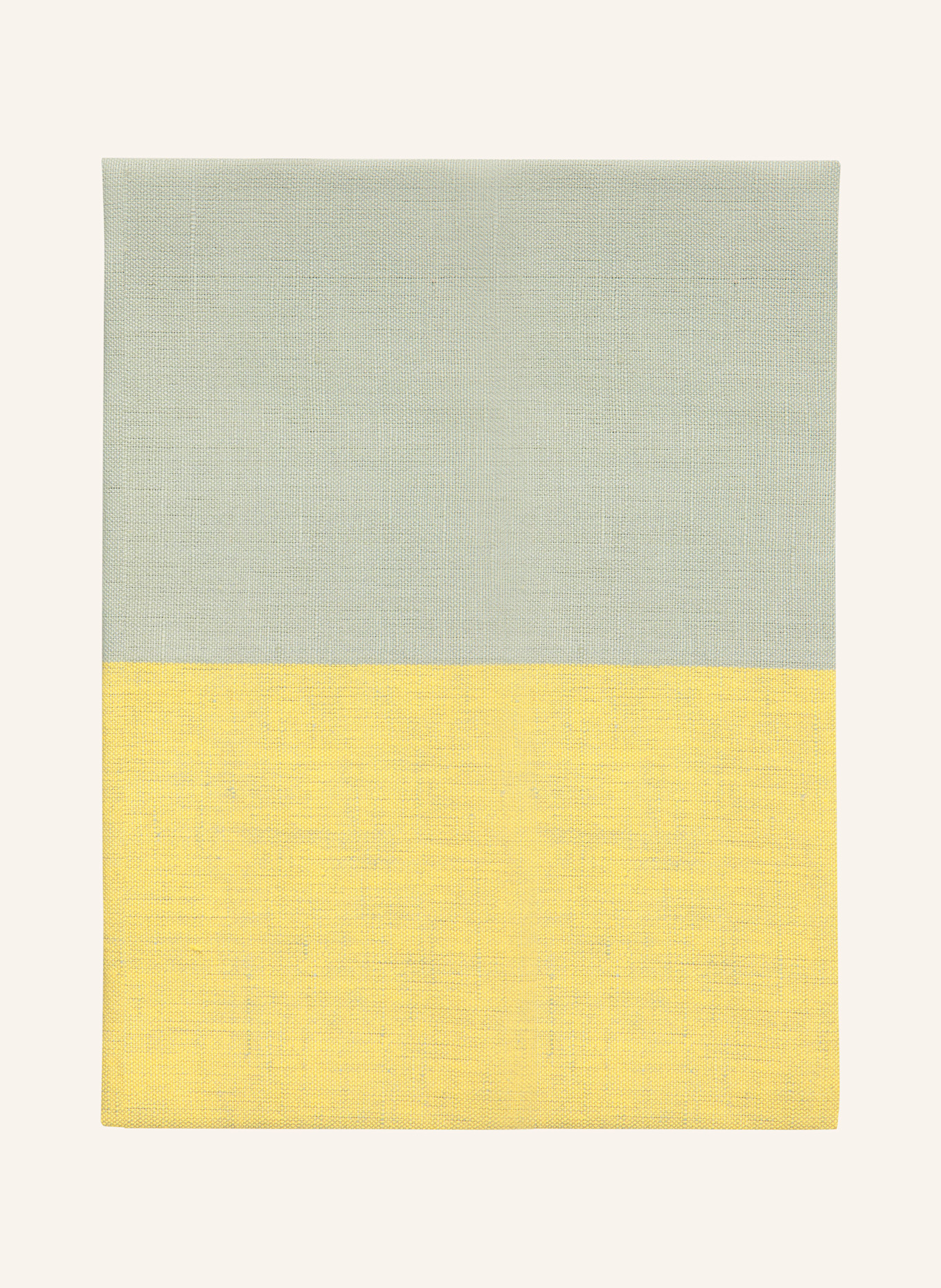 Cawö Geschirrtuch CUISINE DUO mit Leinen: GELB / MINT