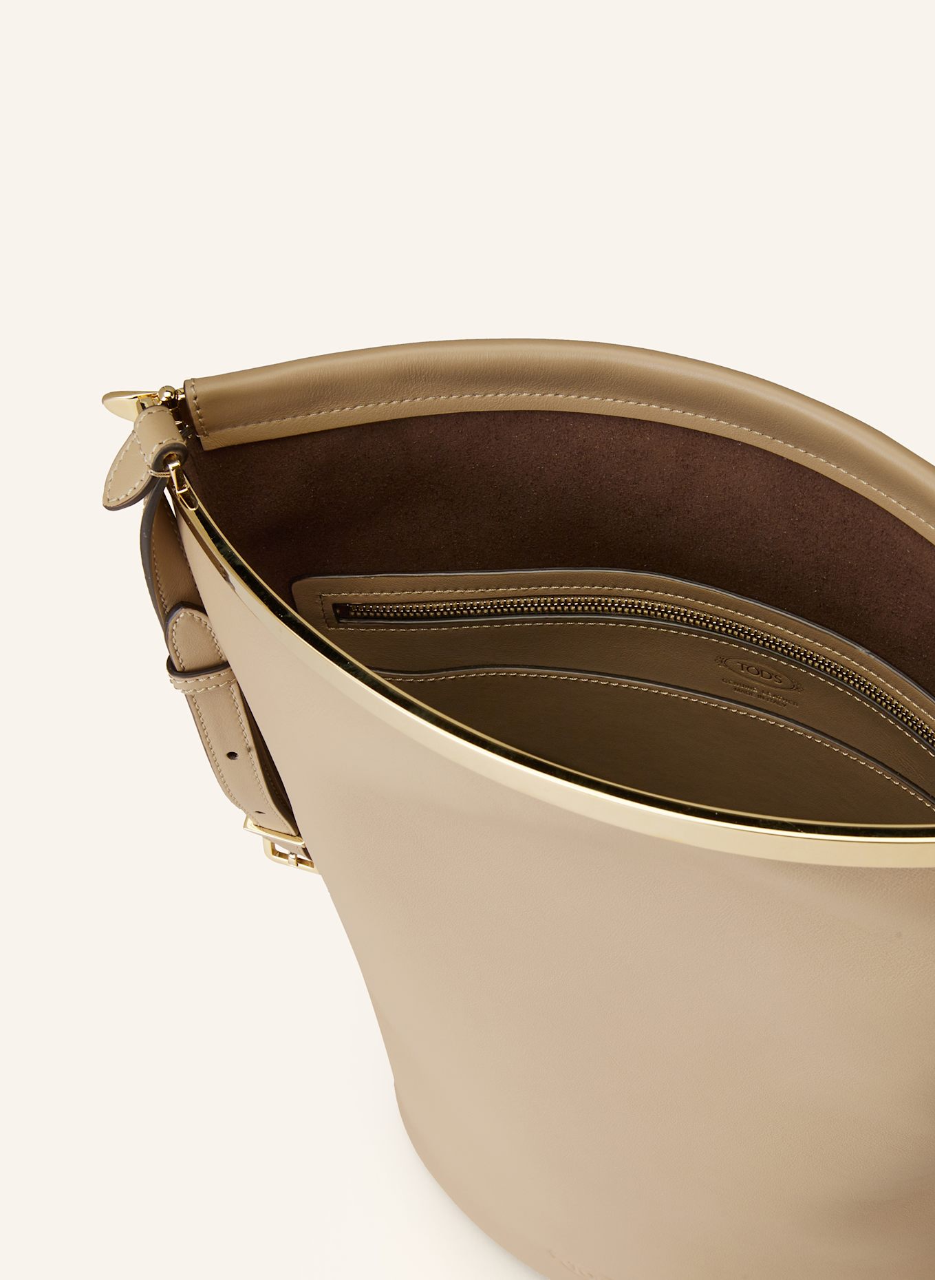 TOD'S Crossbody bag: BEIGE