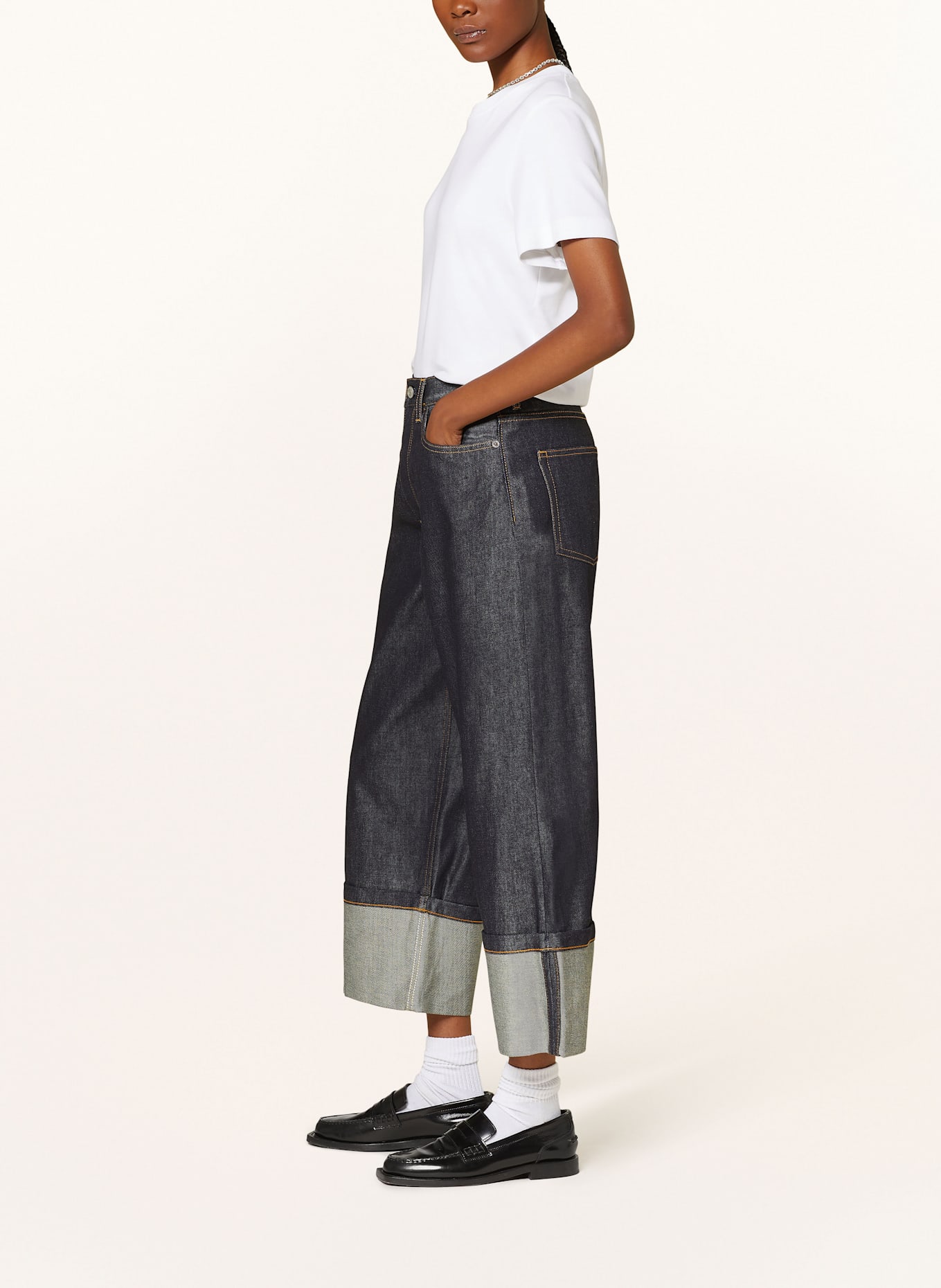 COS 7/8-Jeans, Farbe: 005 BLUE DARK (Bild 4)