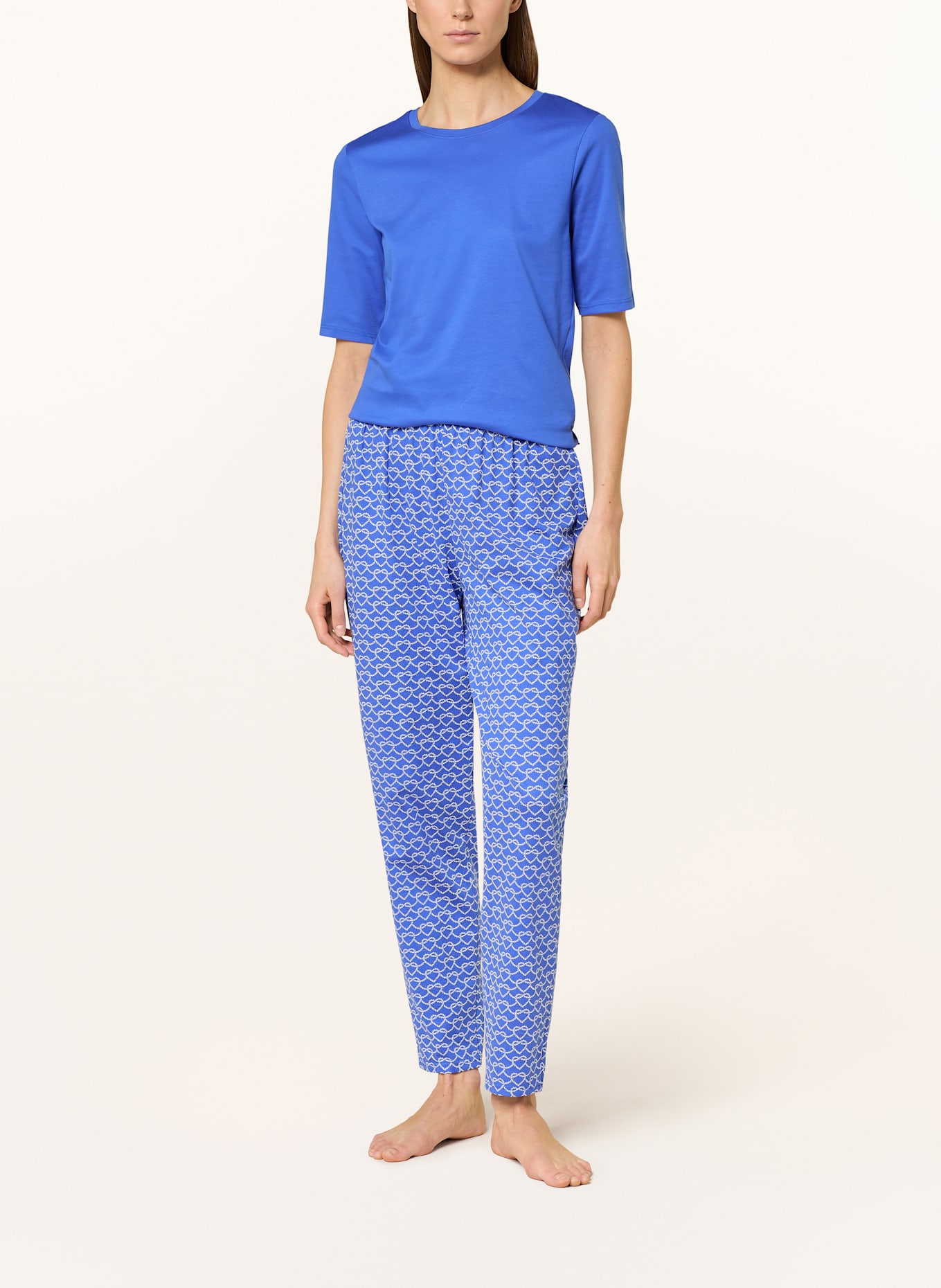 CALIDA Pajama pants FAVOURITES MARINE: BLUE / WHITE