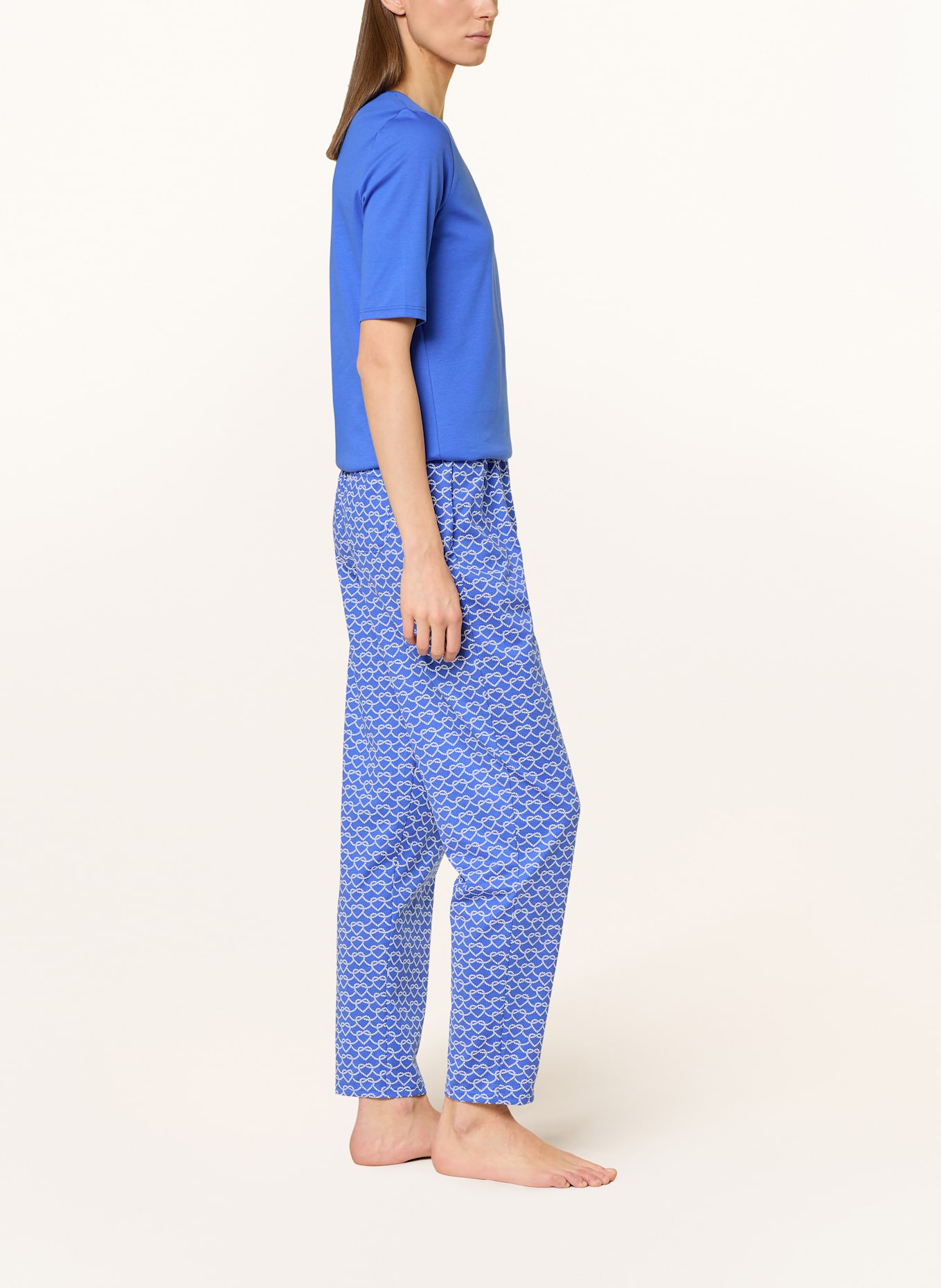 CALIDA Pajama pants FAVOURITES MARINE: BLUE / WHITE
