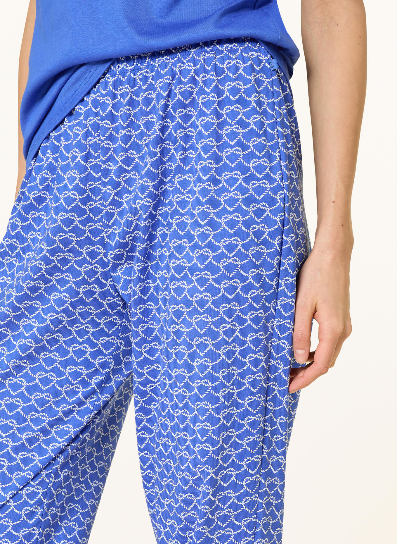 CALIDA Pajama pants FAVOURITES MARINE: BLUE / WHITE