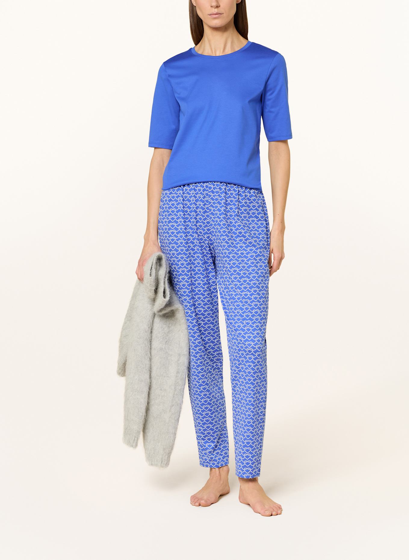 CALIDA Pajama pants FAVOURITES MARINE: BLUE / WHITE