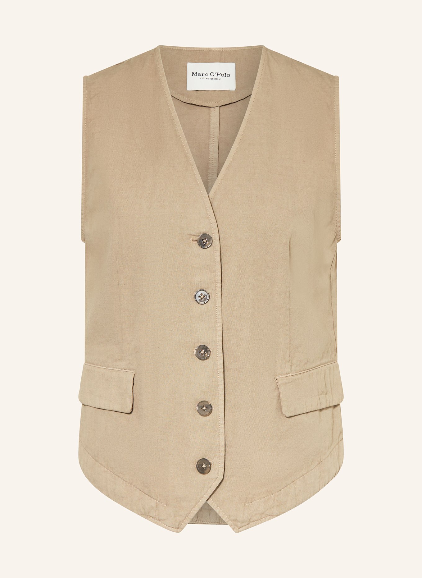Marc O'Polo Blazerweste: BEIGE