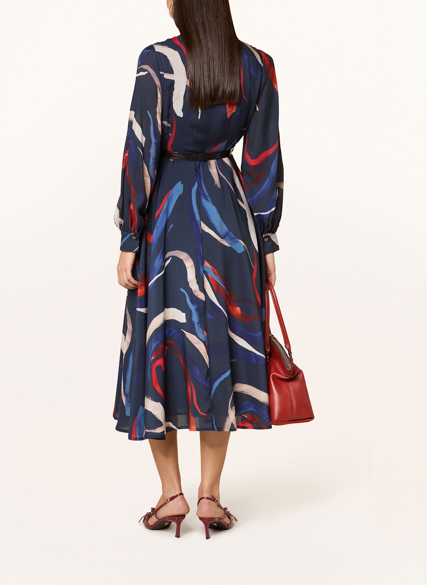 Phase Eight Sukienka koszulowa KATY: GRANATOWY / BLADORÓŻOWY / CZERWONY