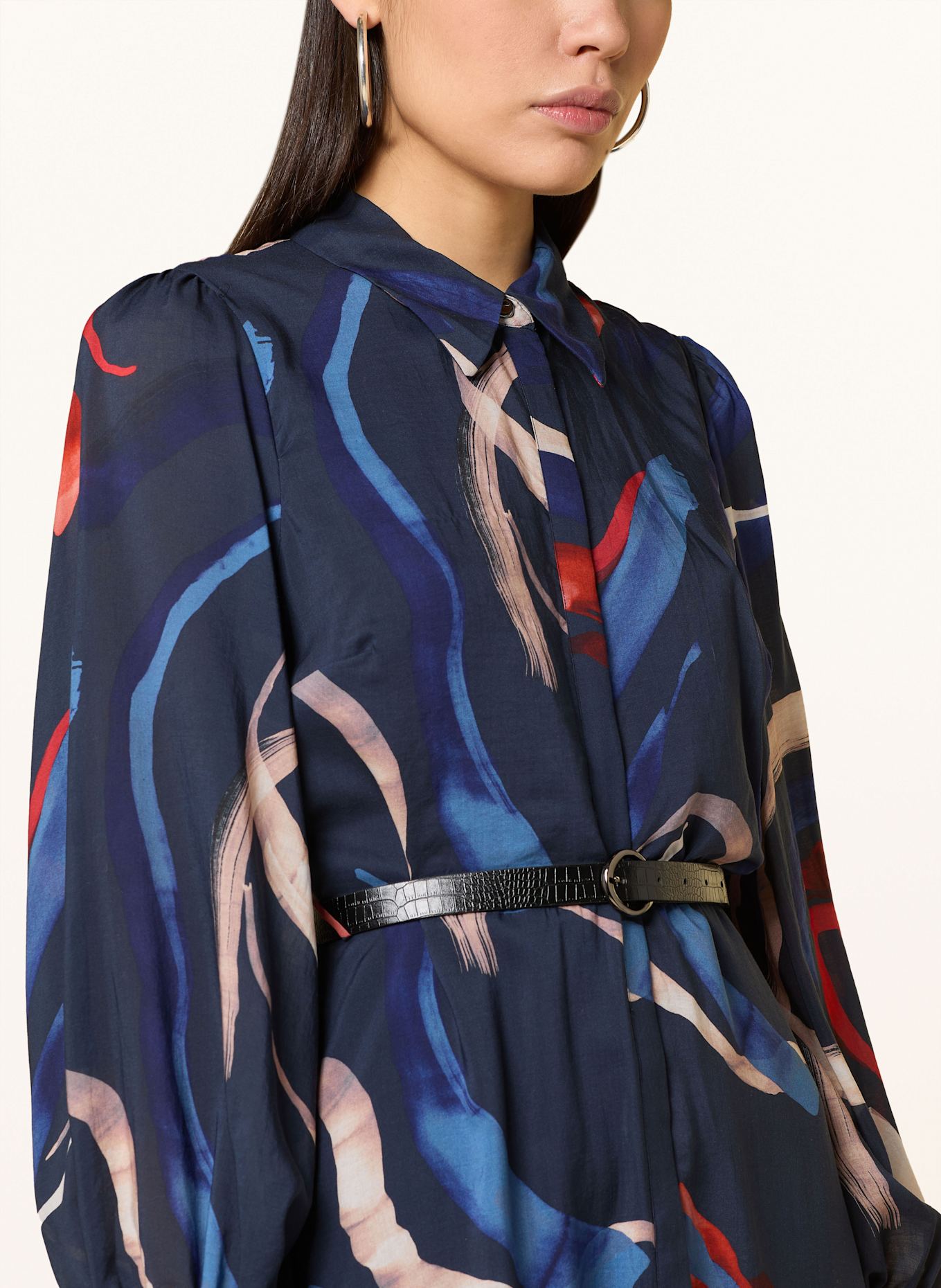 Phase Eight Sukienka koszulowa KATY: GRANATOWY / BLADORÓŻOWY / CZERWONY