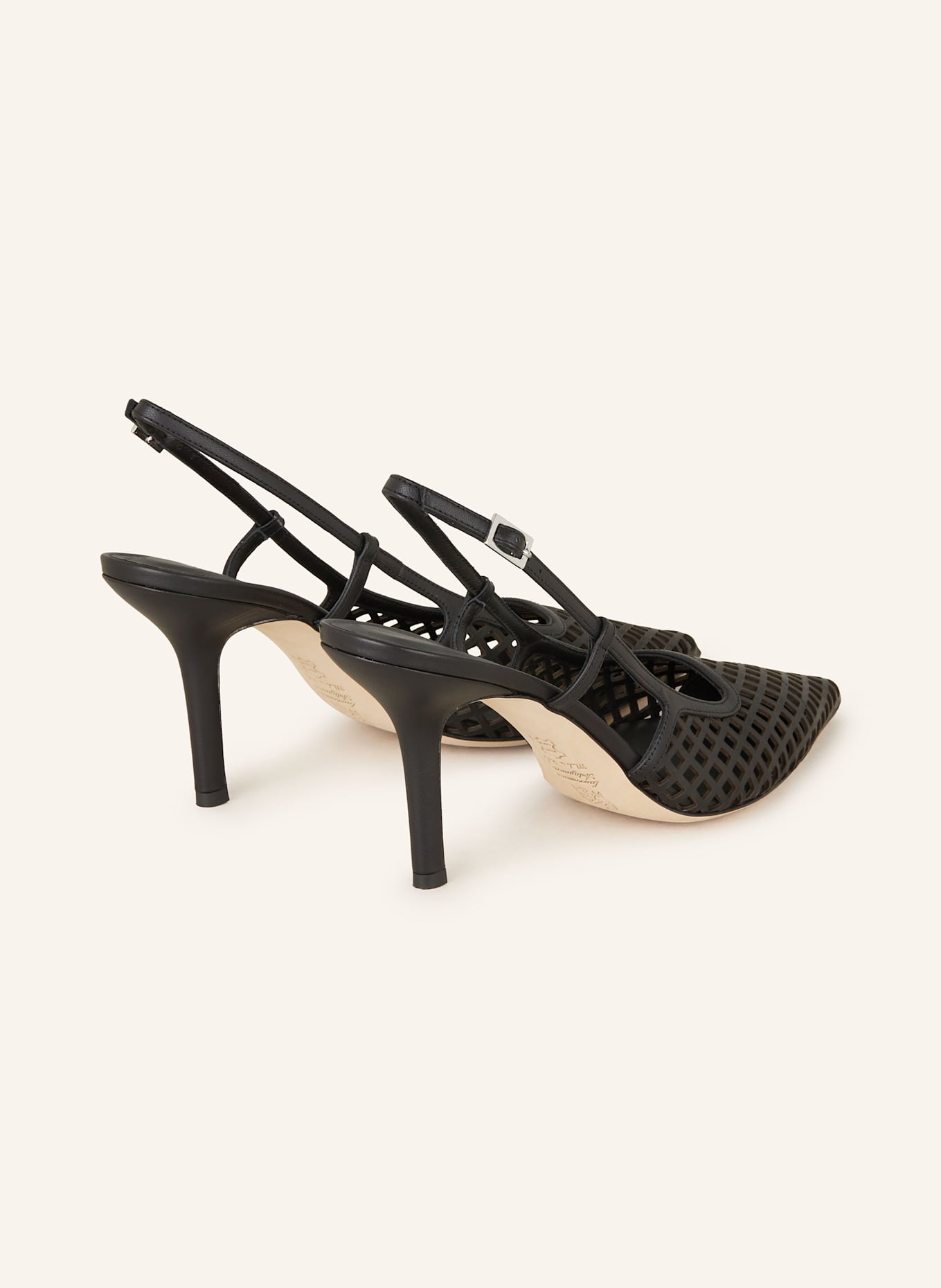 PROSPERINE Slingpumps: SCHWARZ