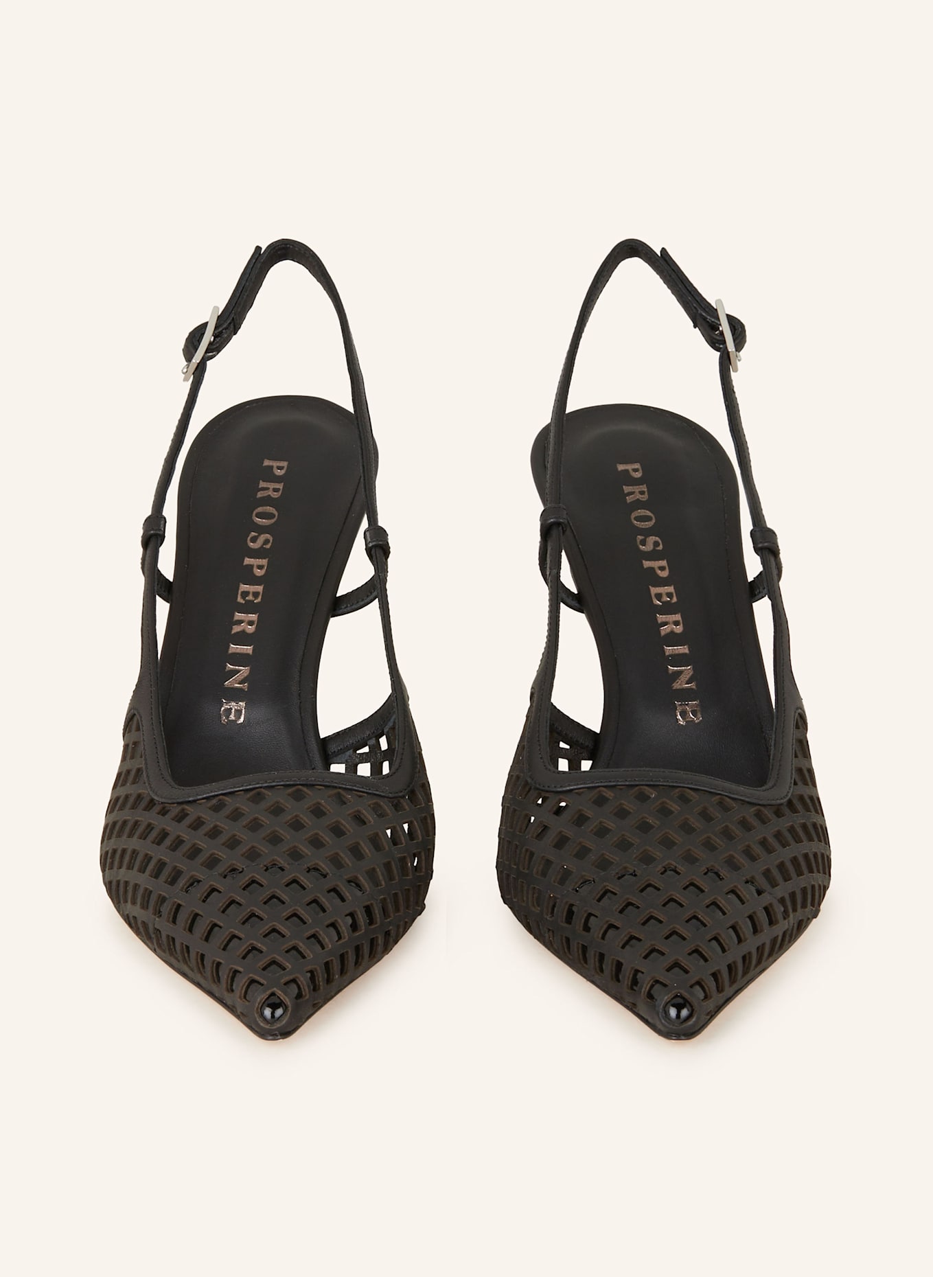 PROSPERINE Slingpumps: SCHWARZ