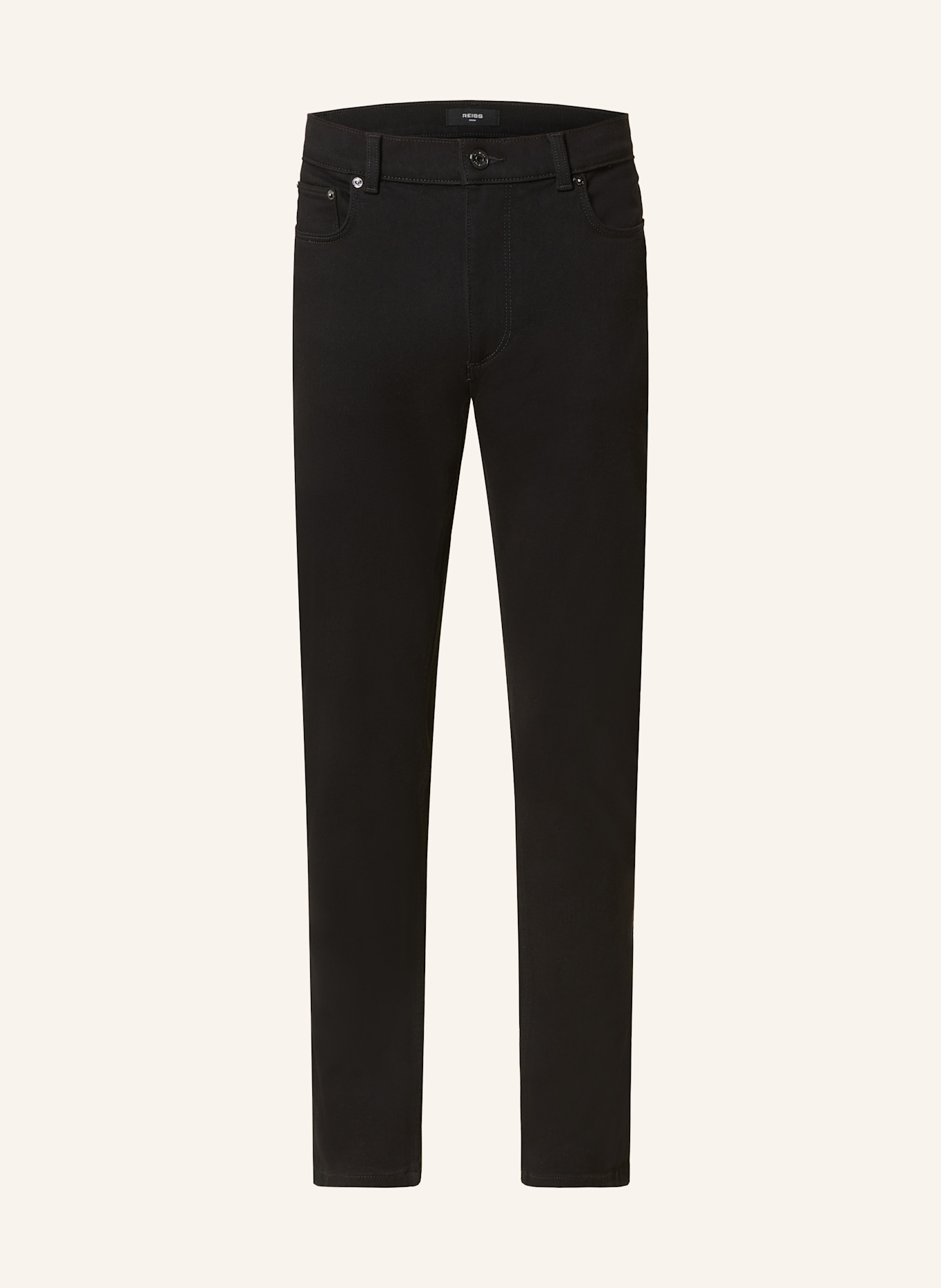 REISS PICTON slim fit jeans: BLACK