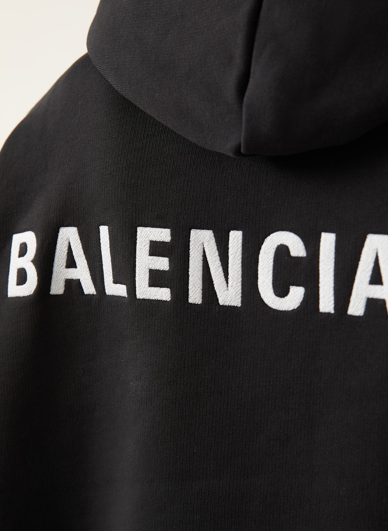 BALENCIAGA Hoodie: SCHWARZ