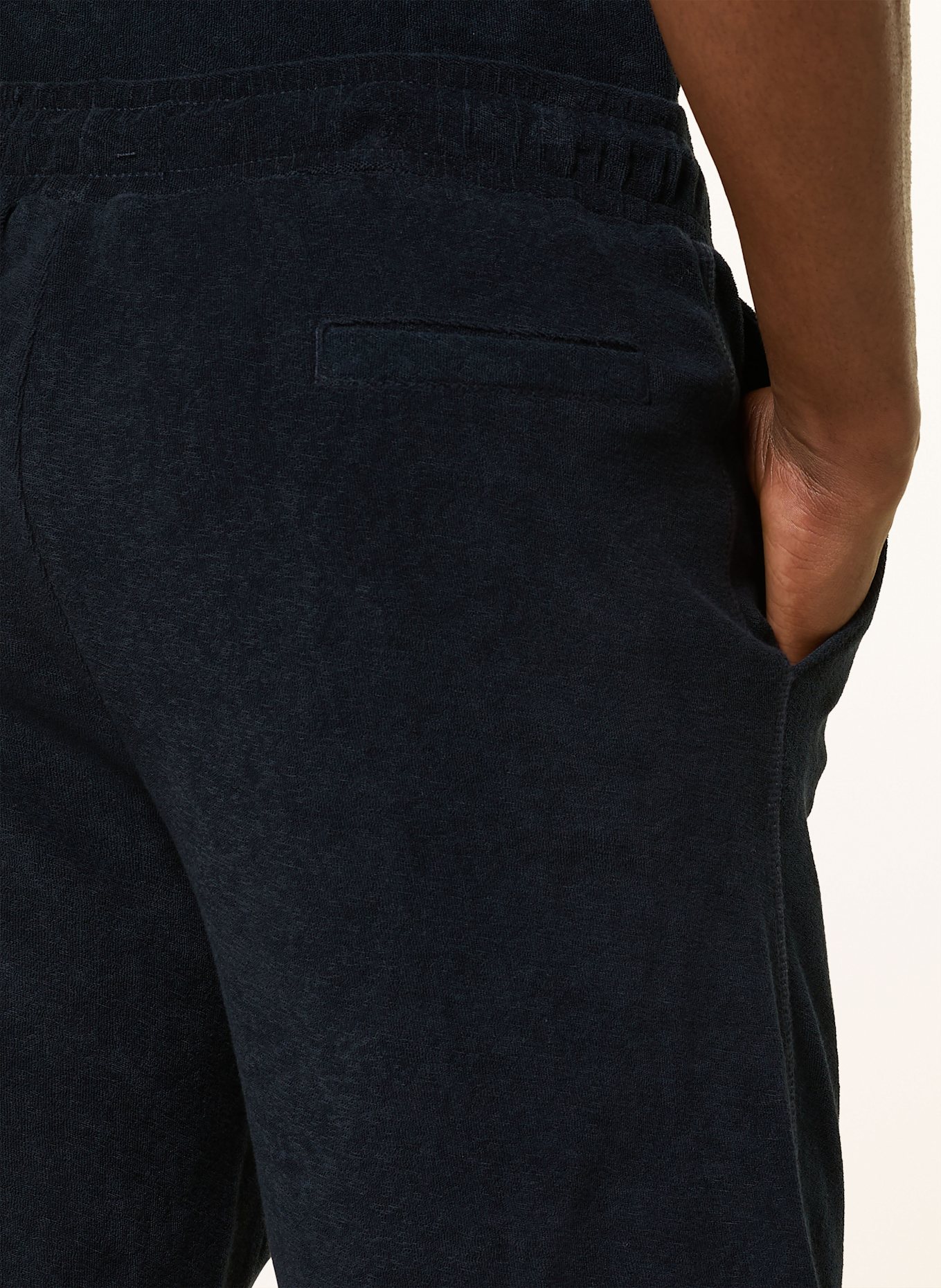 Marc O'Polo Frotteeshorts: DUNKELBLAU